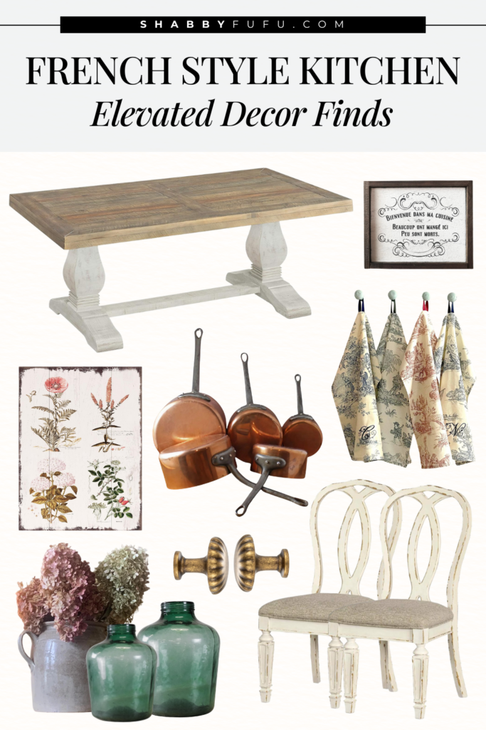 Elegant and Timeless: French Style Kitchen Decor Ideas - shabbyfufu.com