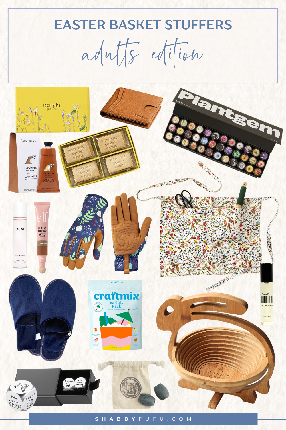 Last-minute Easter basket ideas featuring baskets stuffers for adults