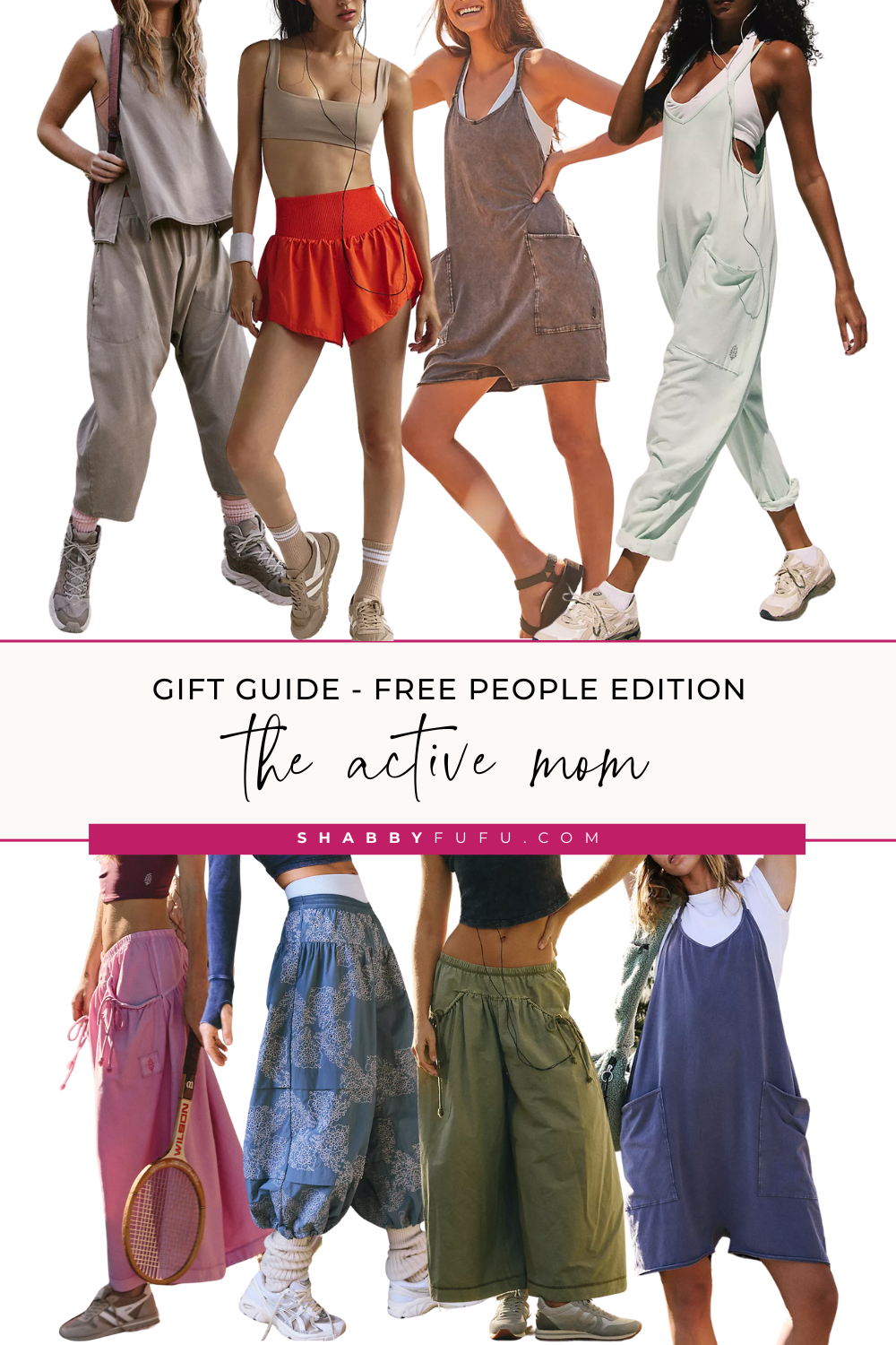 The Ultimate Mother's Day Gift Guide featuring gift ideas for an active and stylish mom