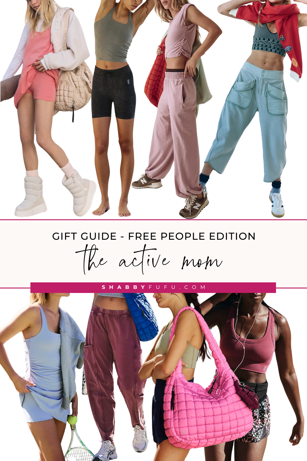 The Ultimate Mother's Day Gift Guide featuring gift ideas for an active and stylish mom