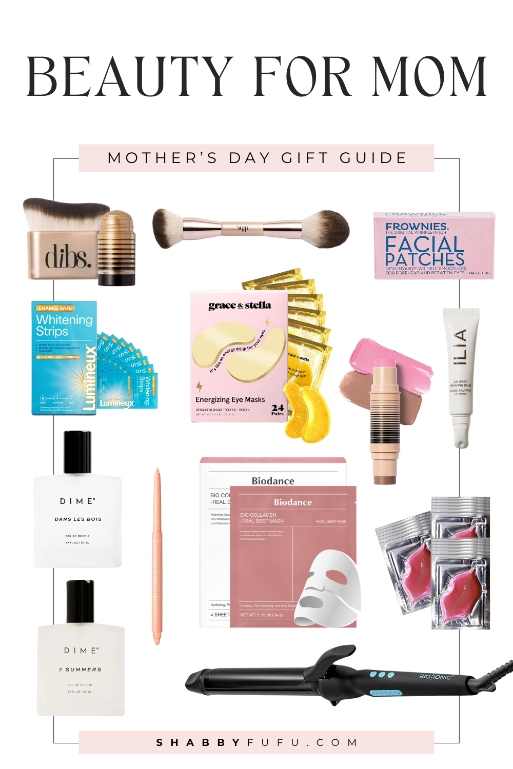 The Ultimate Mother's Day Gift Guide featuring gift ideas for the beauty lover moms