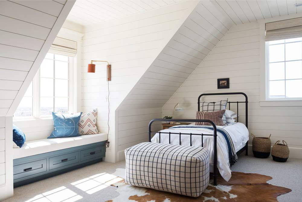 cove remodel from mcgee studio showcasing an modern heritage boys bedroom
