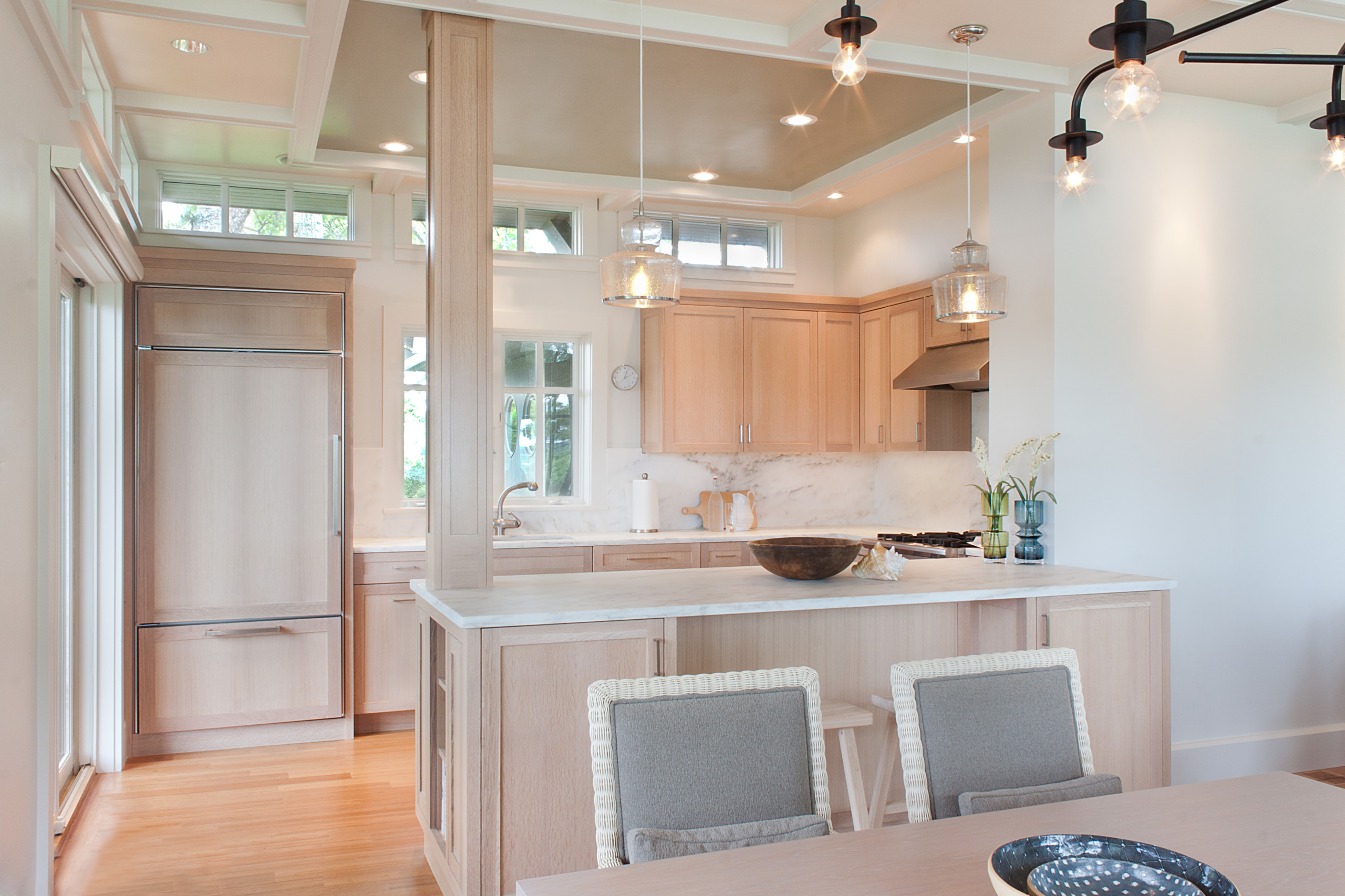 Image showing kitchen in Cape cottage home tour showing cottage home decorating ideas