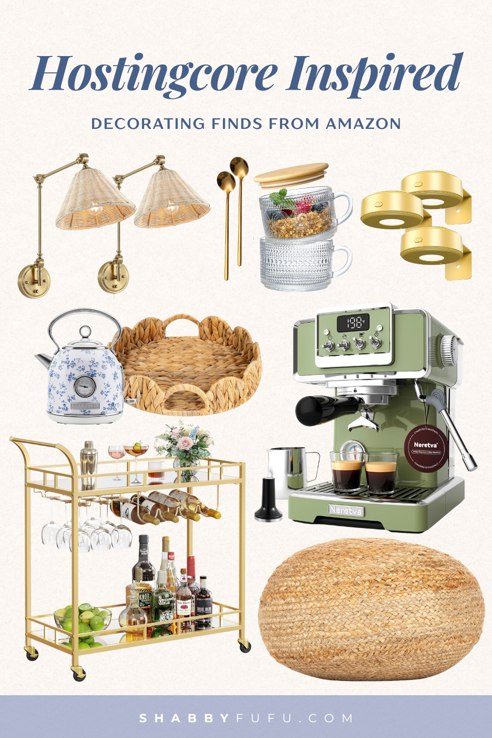 collage showcasing hostingcore essential amazon finds