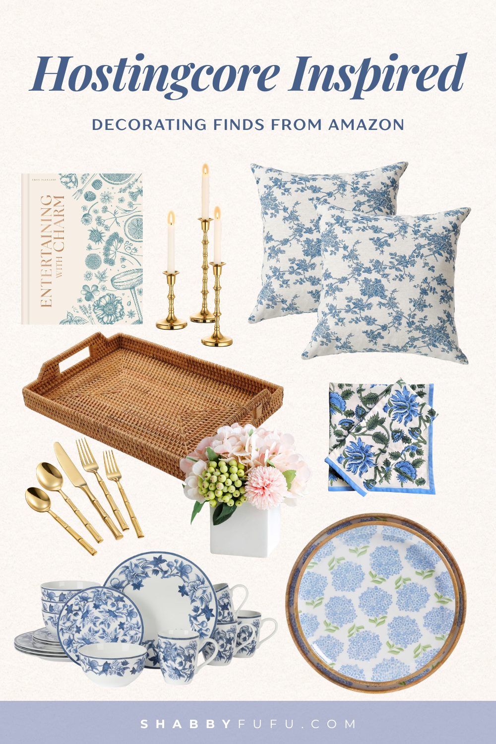 collage showcasing hostingcore essential amazon finds