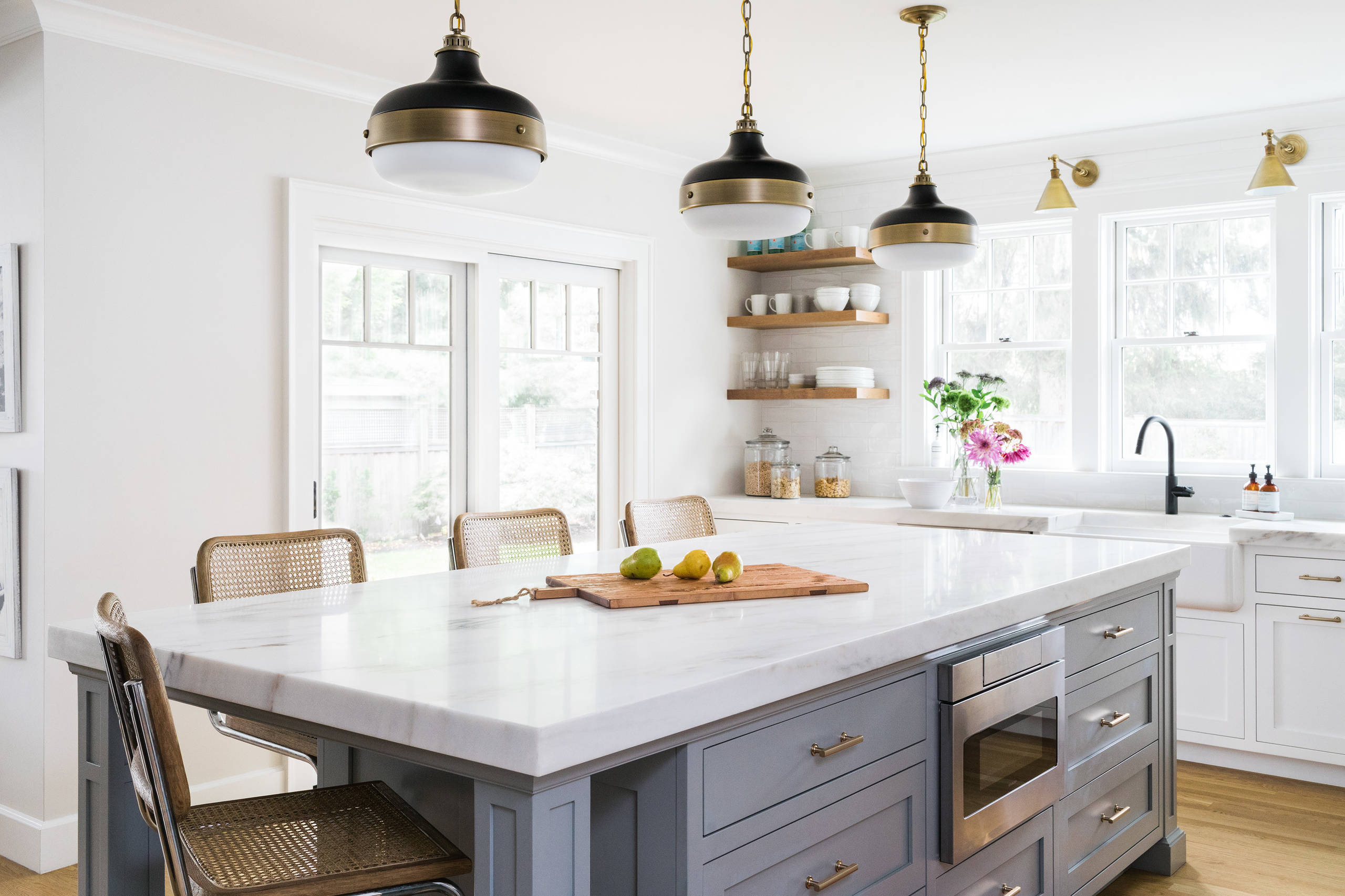 Charming home tour featuring colonial home decor style kitchen