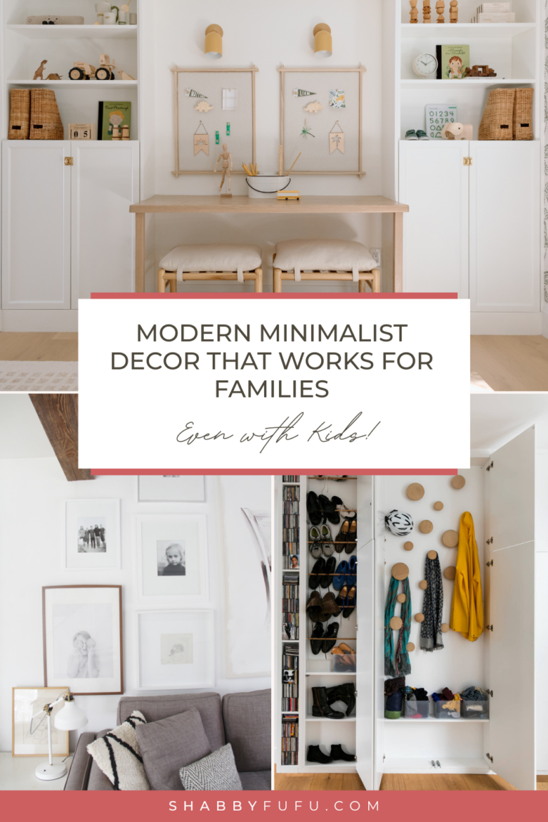 Modern Minimalist Decor With Kids: 5 Family-Friendly Tips