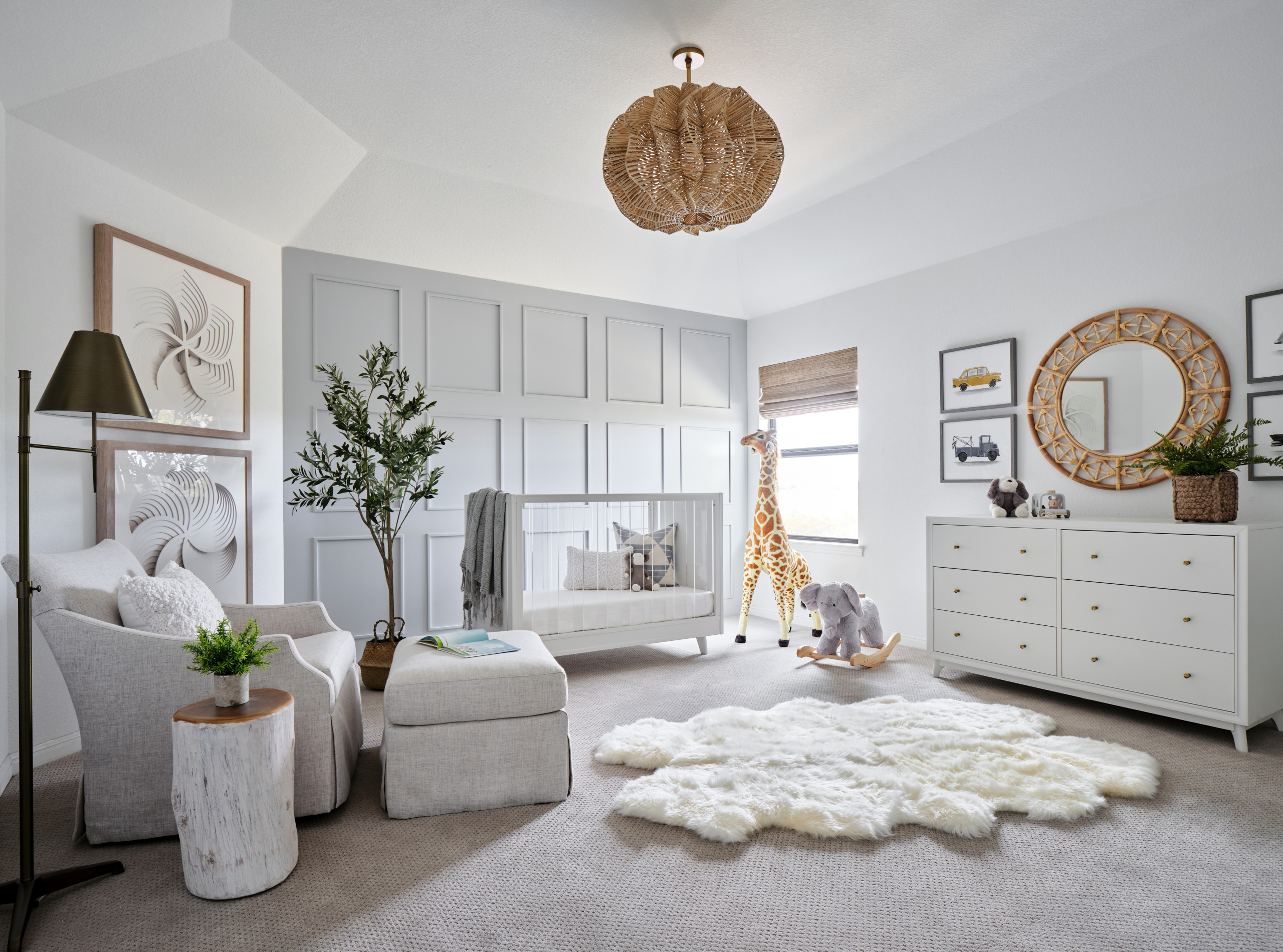 Home tour kids bedroom featuring organic modern home decor