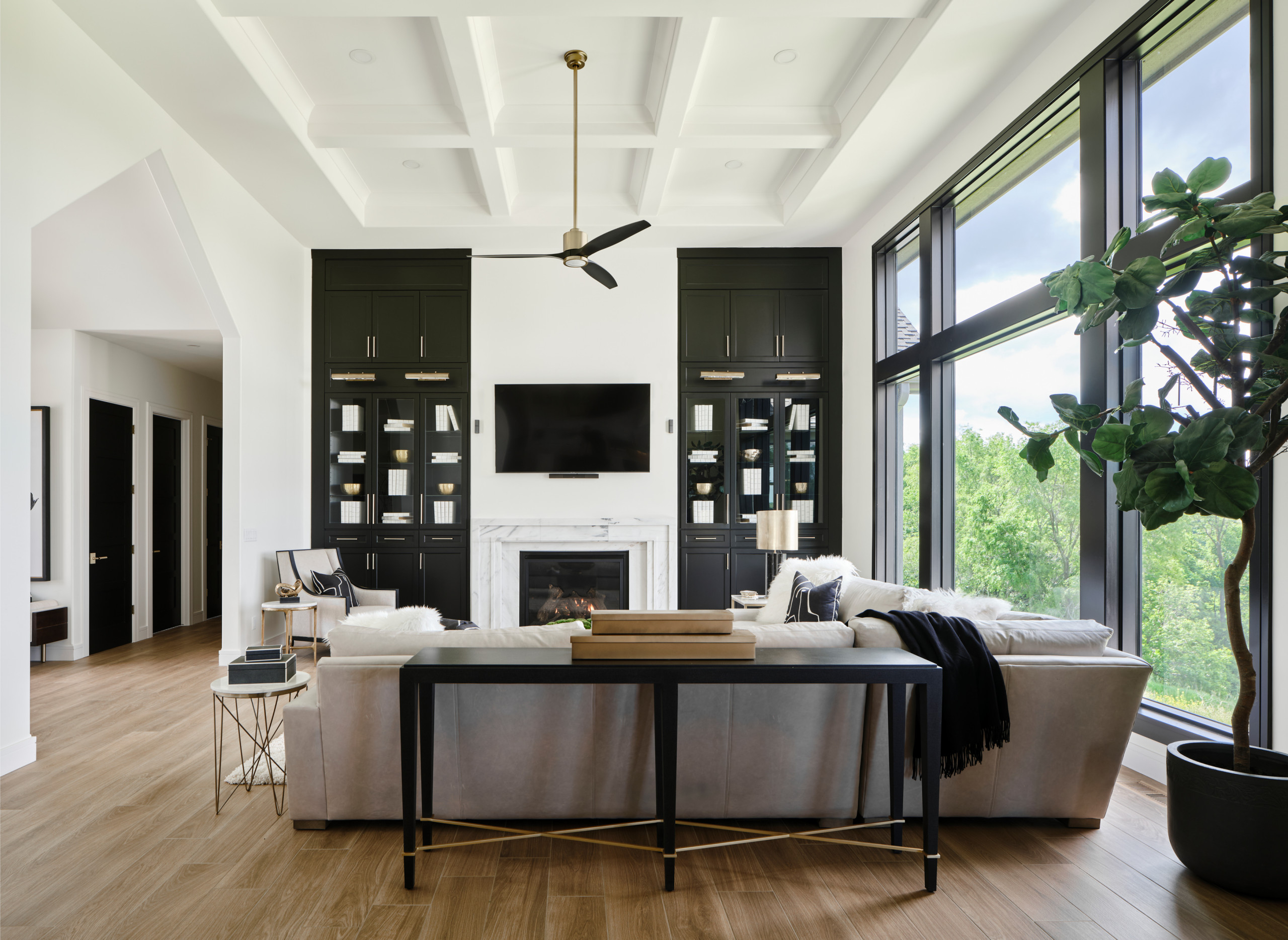 Home Tour in modern contemporary interiors in nebraska home