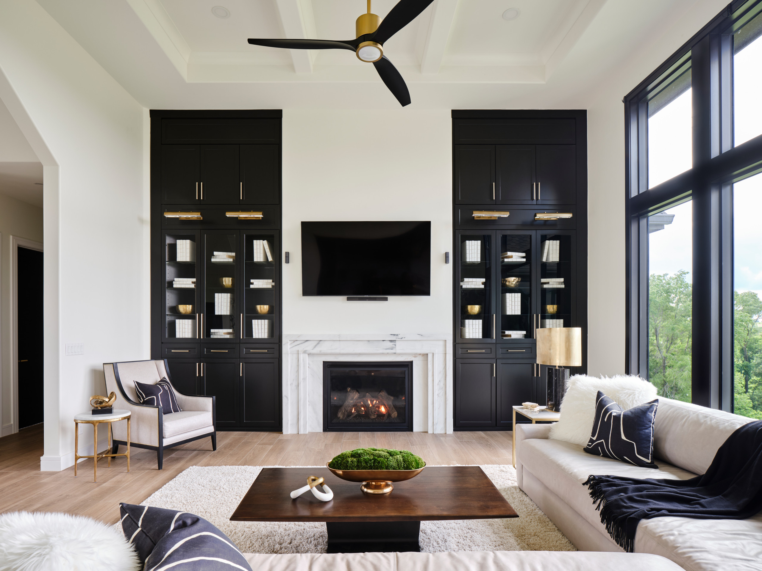 Home Tour in modern contemporary interiors in nebraska home