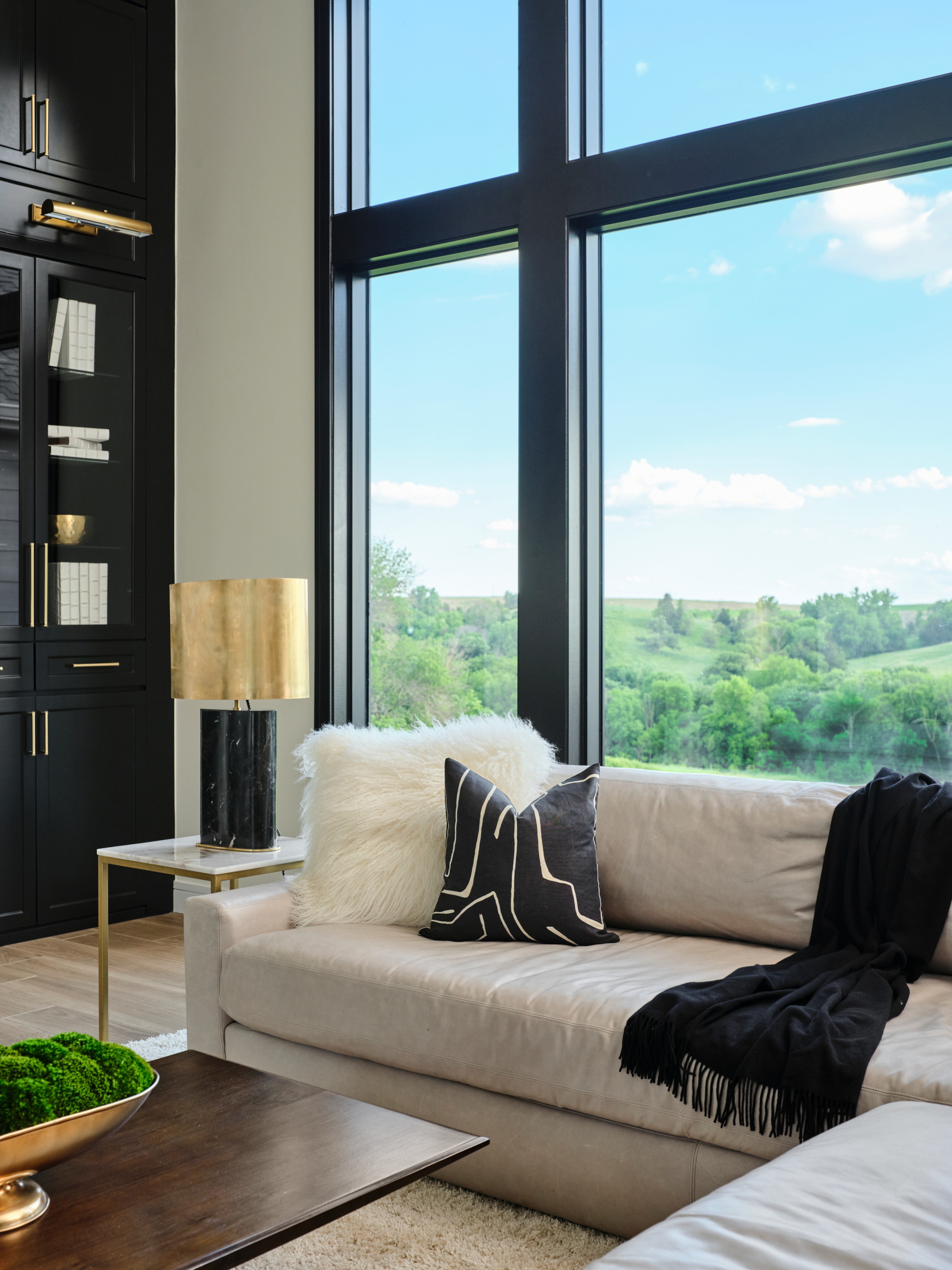 Home Tour in modern contemporary interiors in nebraska home