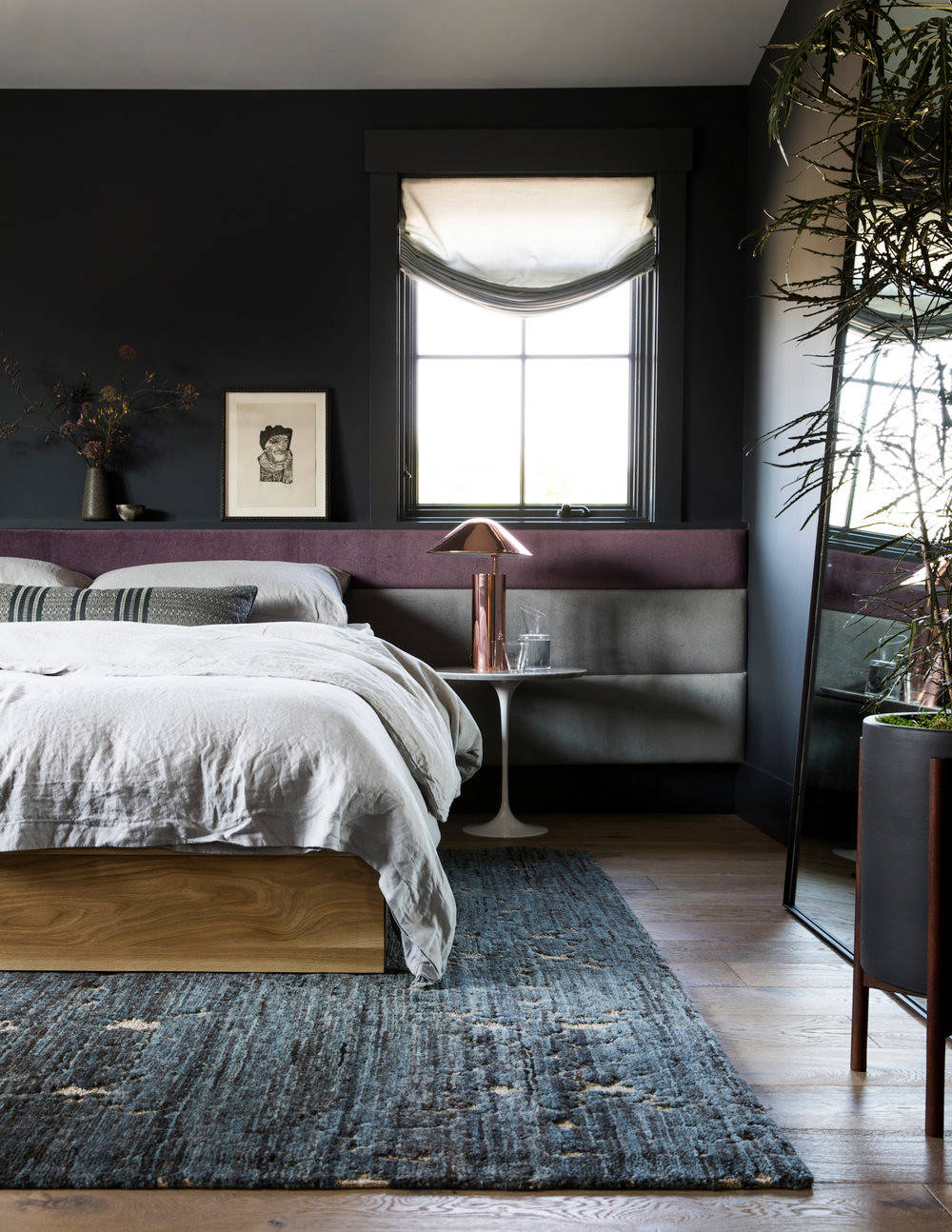 Contemporary home tour featuring bedroom