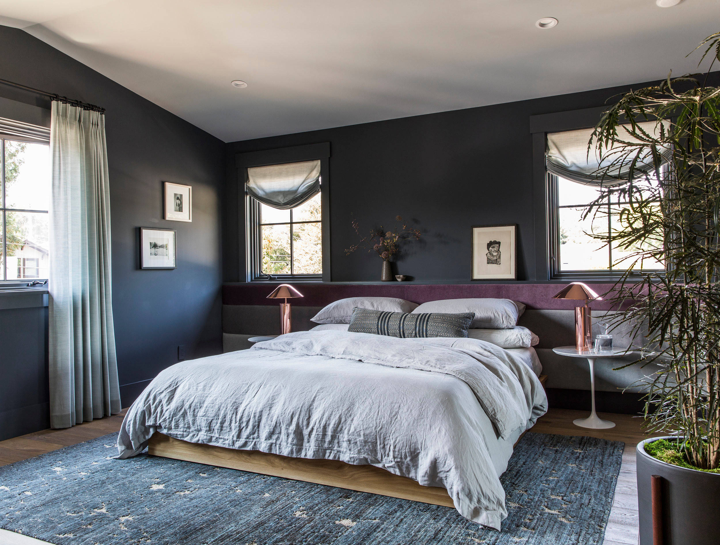 Contemporary home tour featuring bedroom