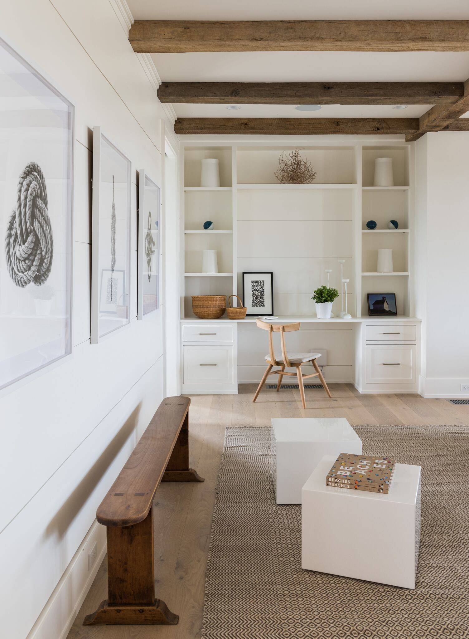 modern farmhouse decor home tour featuring coastal contemporary style