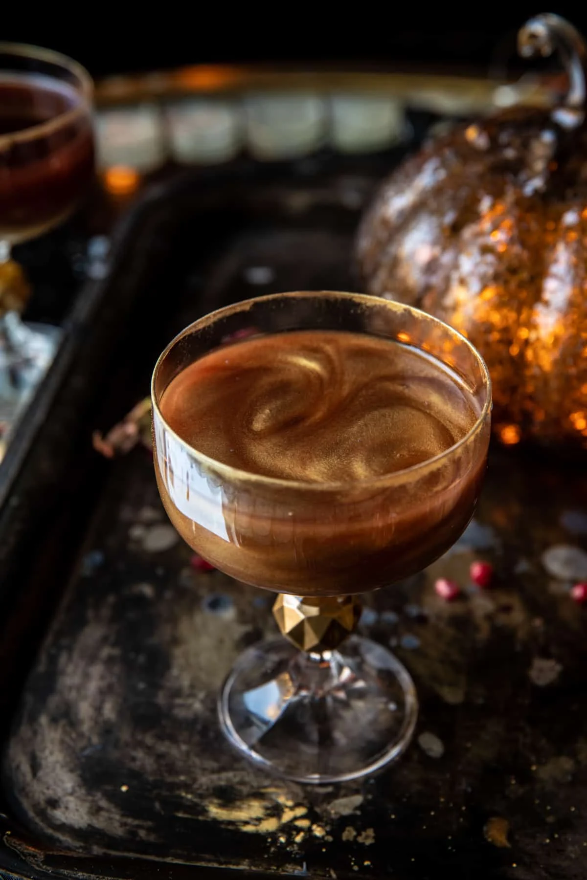 fall spread ideas with glitter and sparkles by via Half Baked Harvest