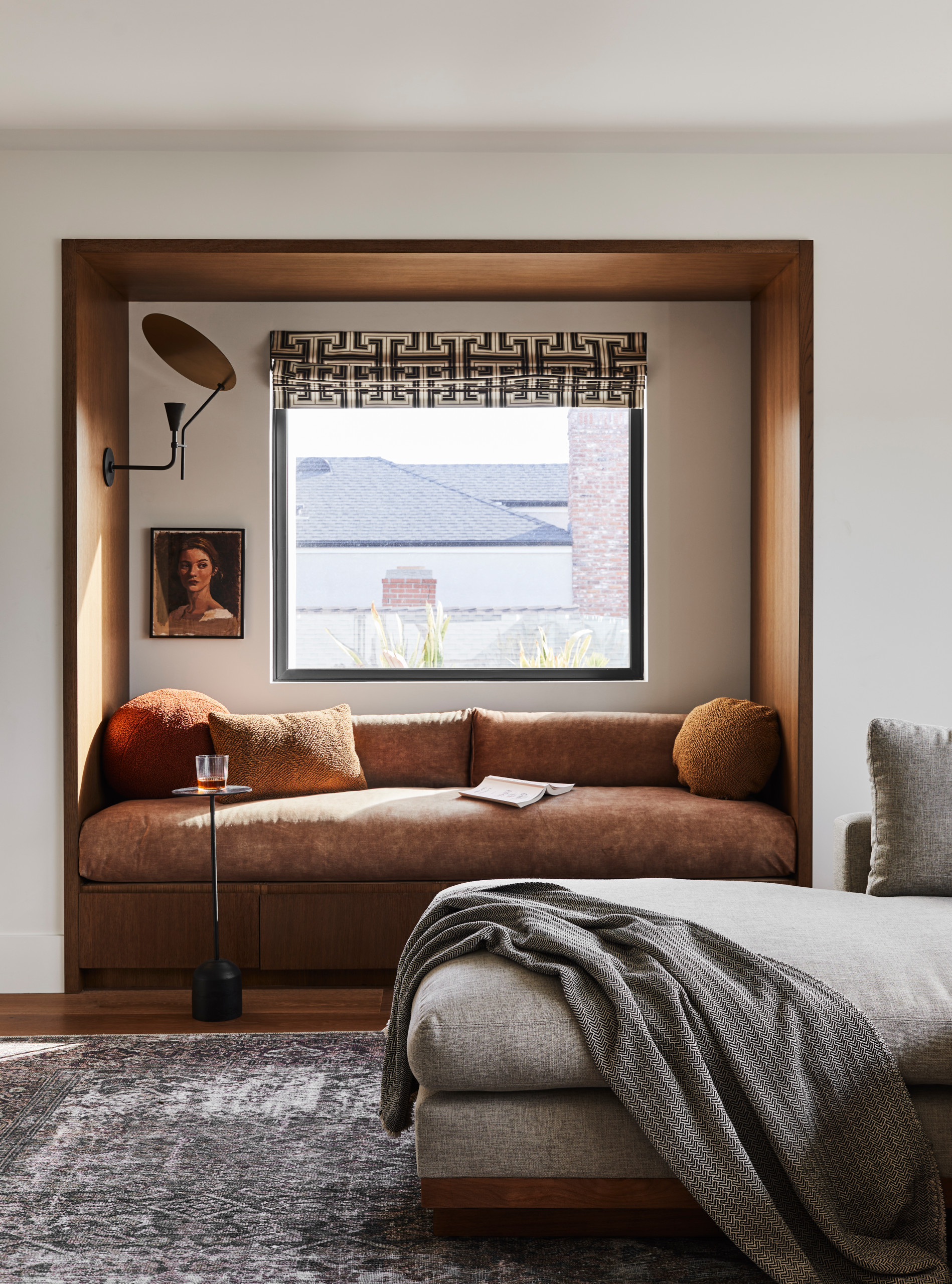 cozy minimalist home tour living room idea