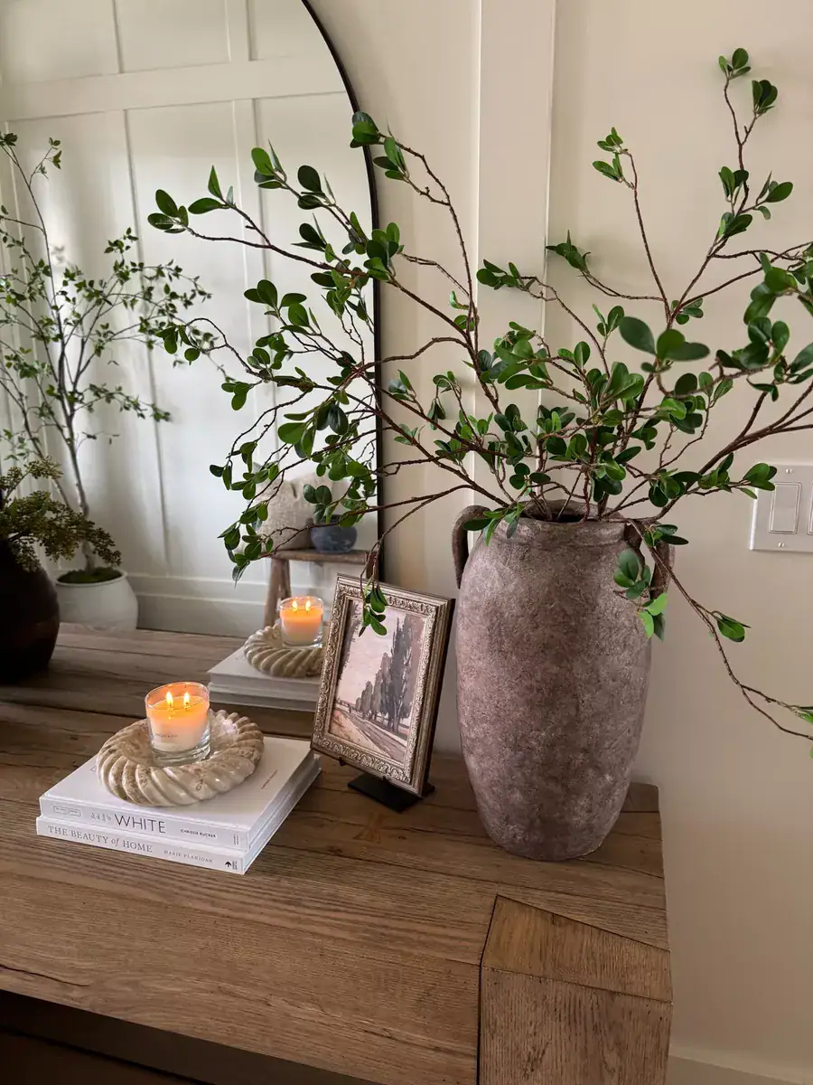 Spring greenery decor ideas and inspiration example of easy ways to refresh home for the season