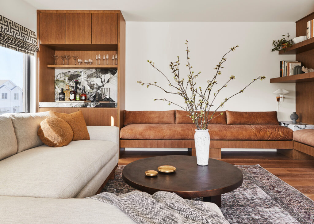 cozy minimalist home tour living room idea
