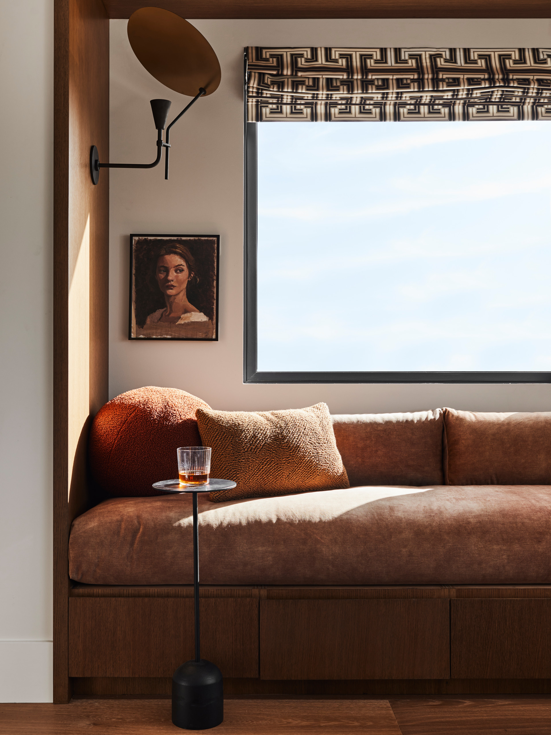cozy minimalist home tour living room idea