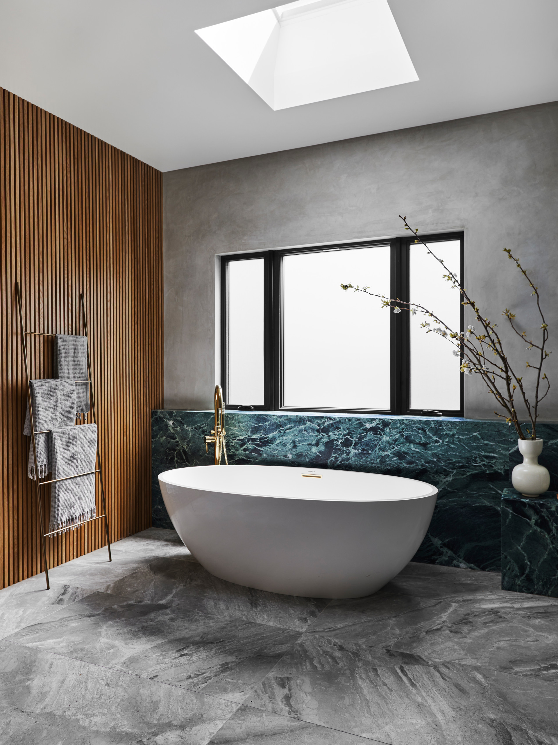 cozy minimalist home tour bathroom idea