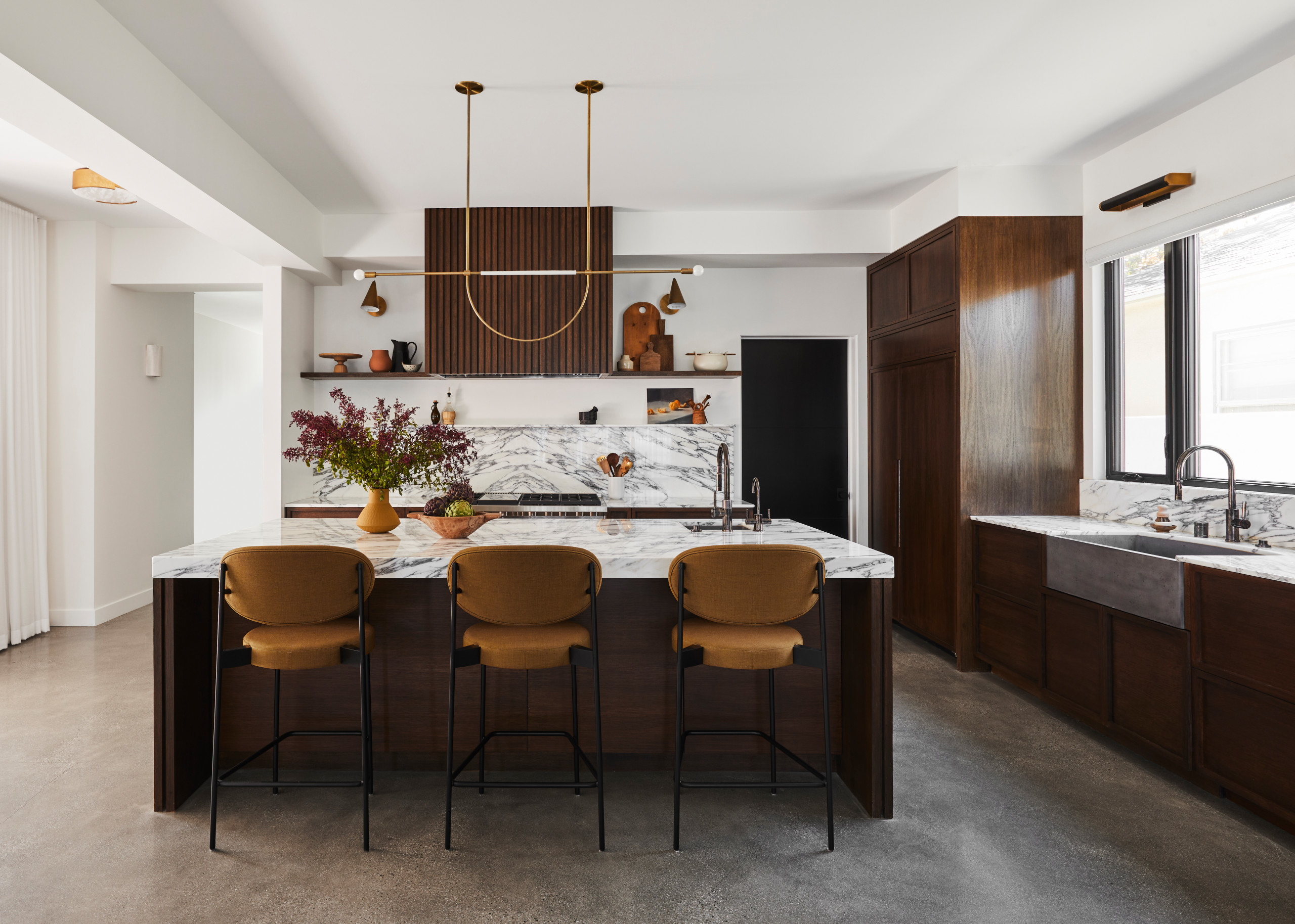 cozy minimalist home tour kitchen room idea
