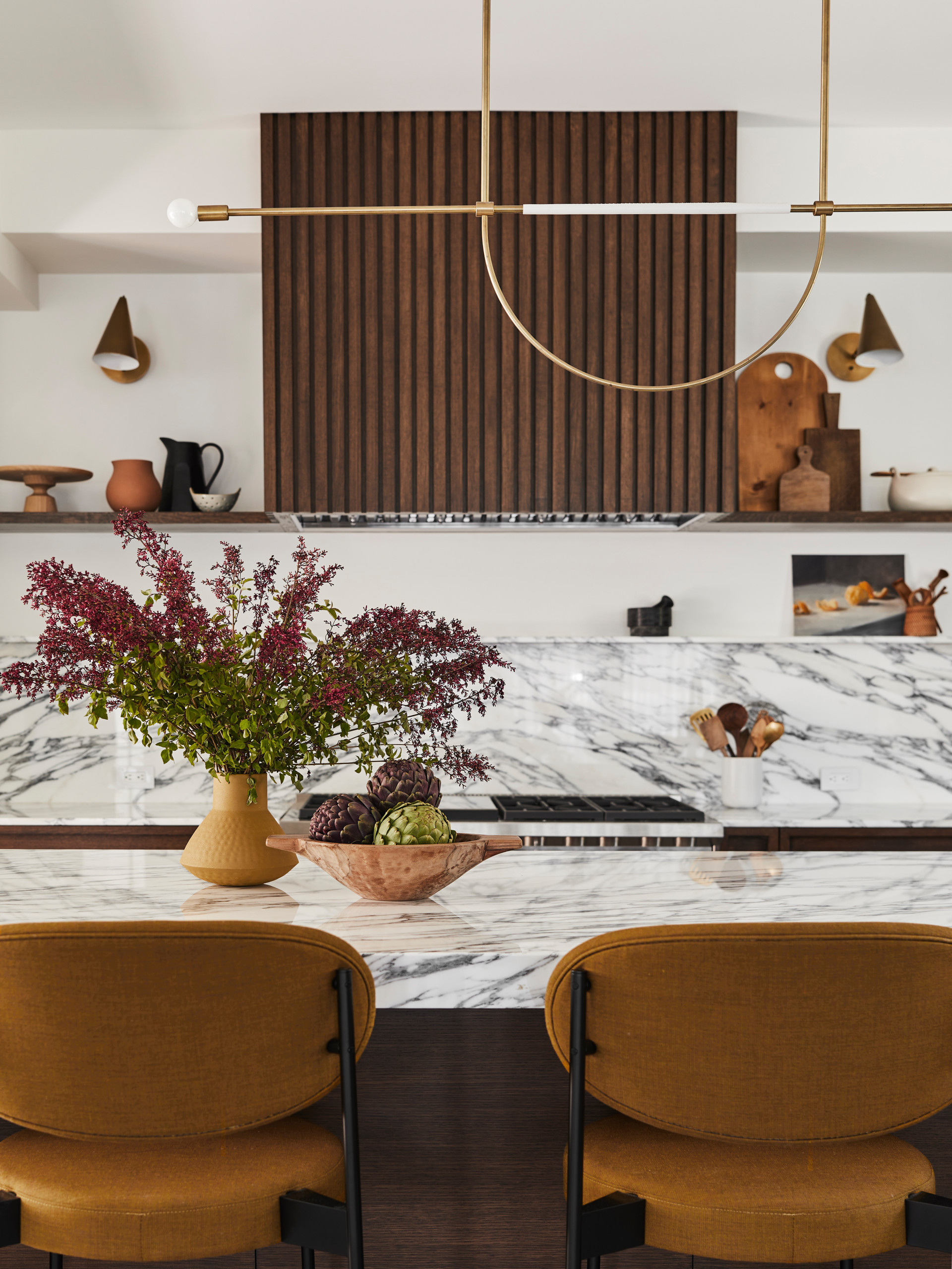 cozy minimalist home tour kitchen room idea