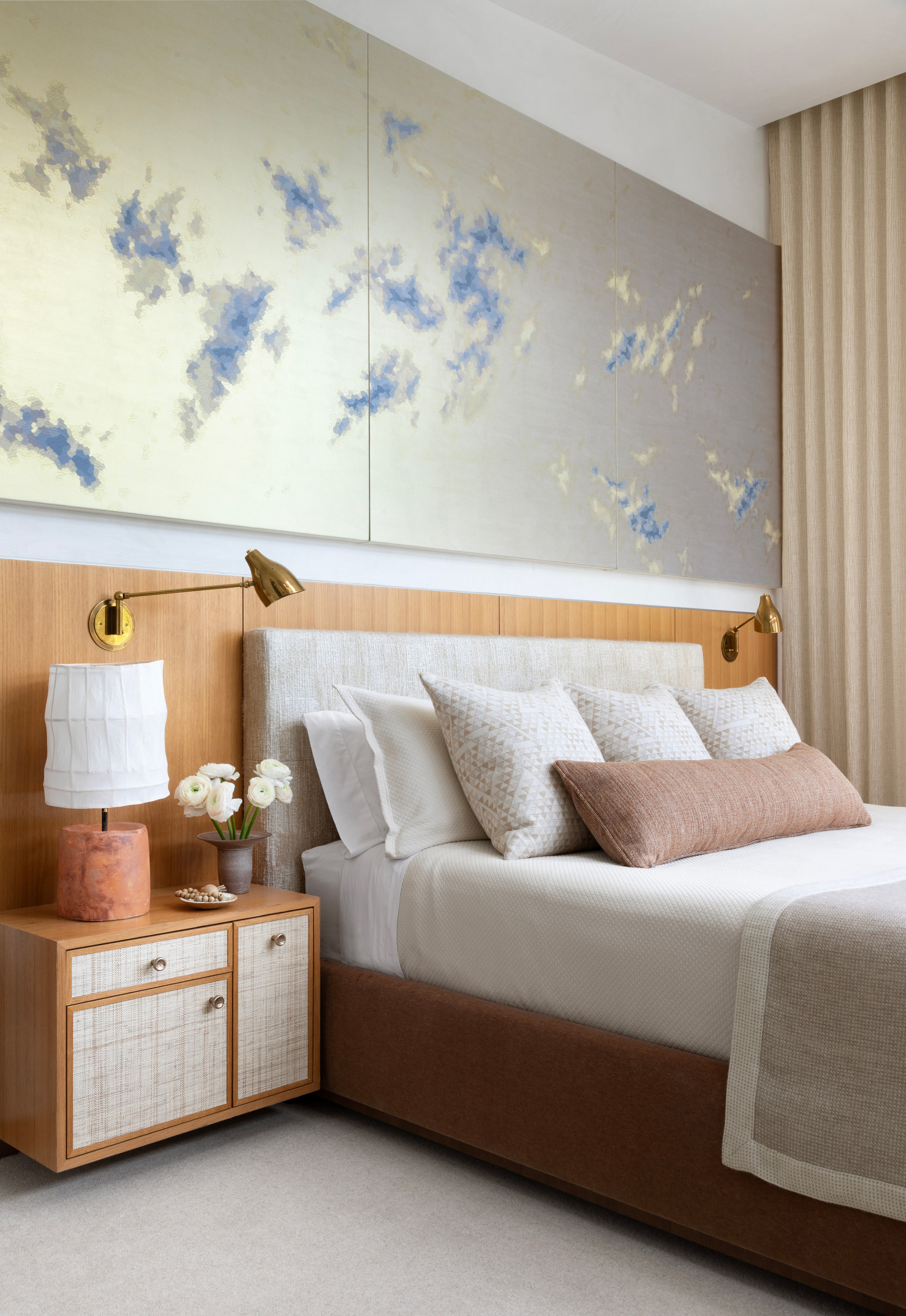 Modern Mountain Retreat Home Tour featuring bedroom