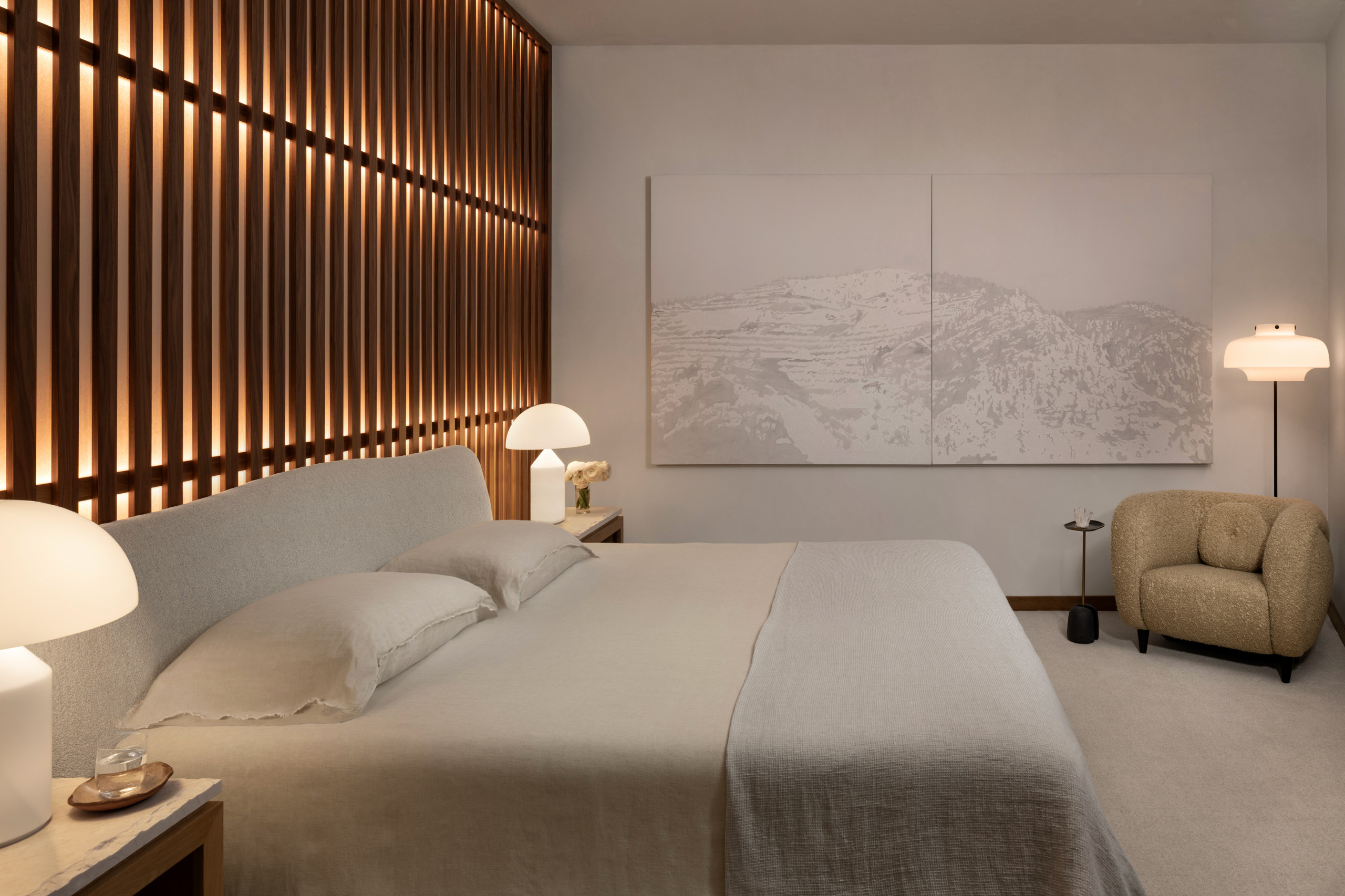 Modern Mountain Retreat Home Tour featuring bedroom