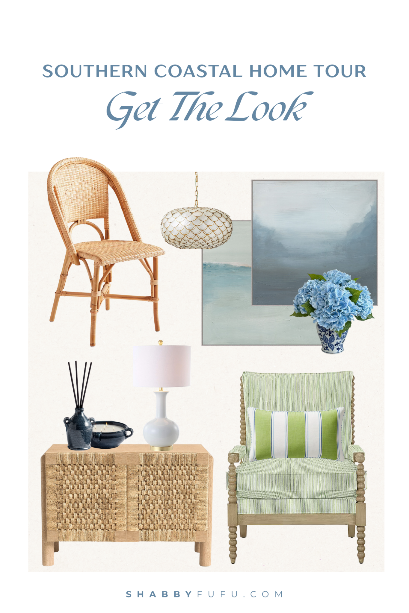 Southern Coastal Farmhouse Home Tour: Timeless Decorating