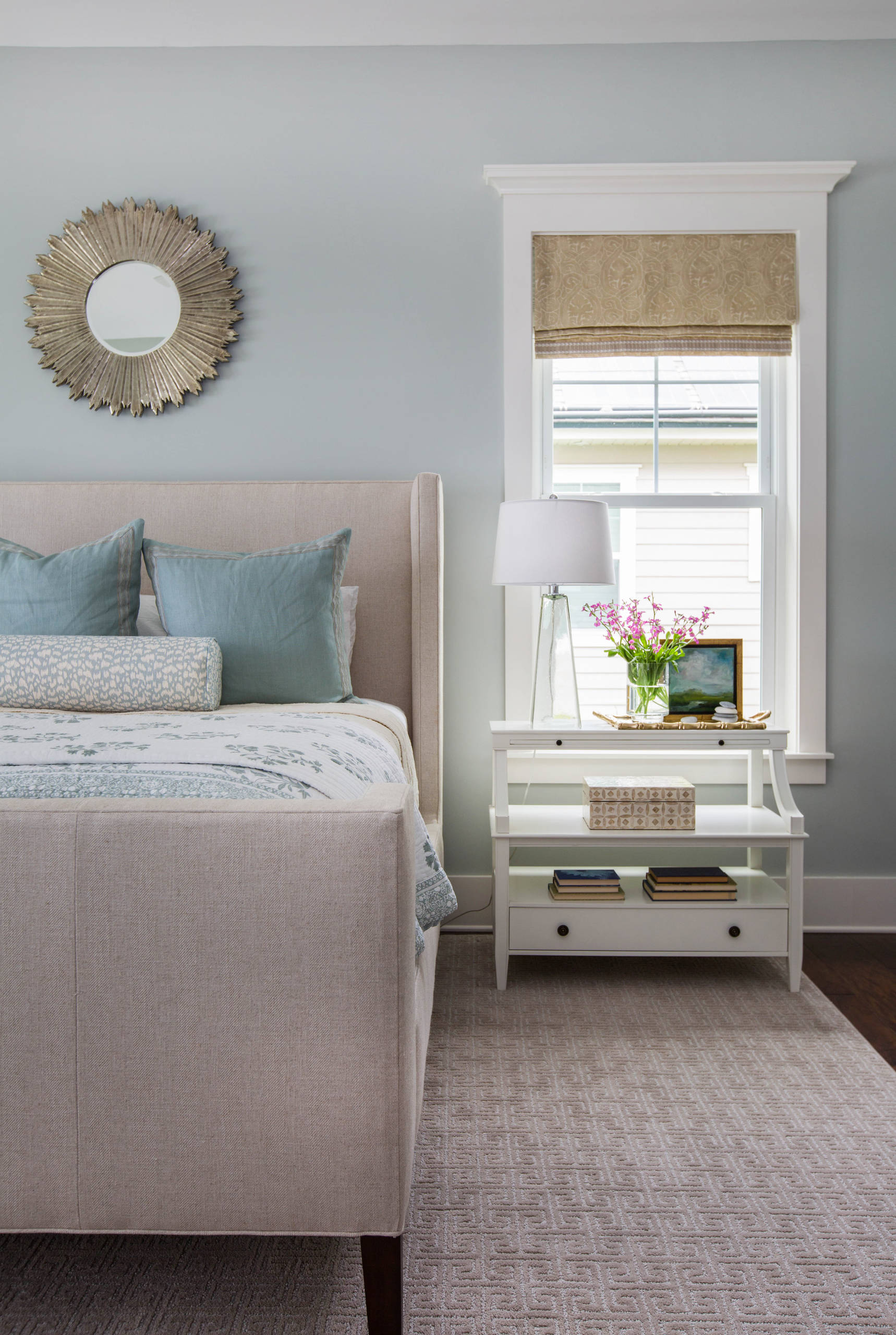southern coastal home tour bedroom