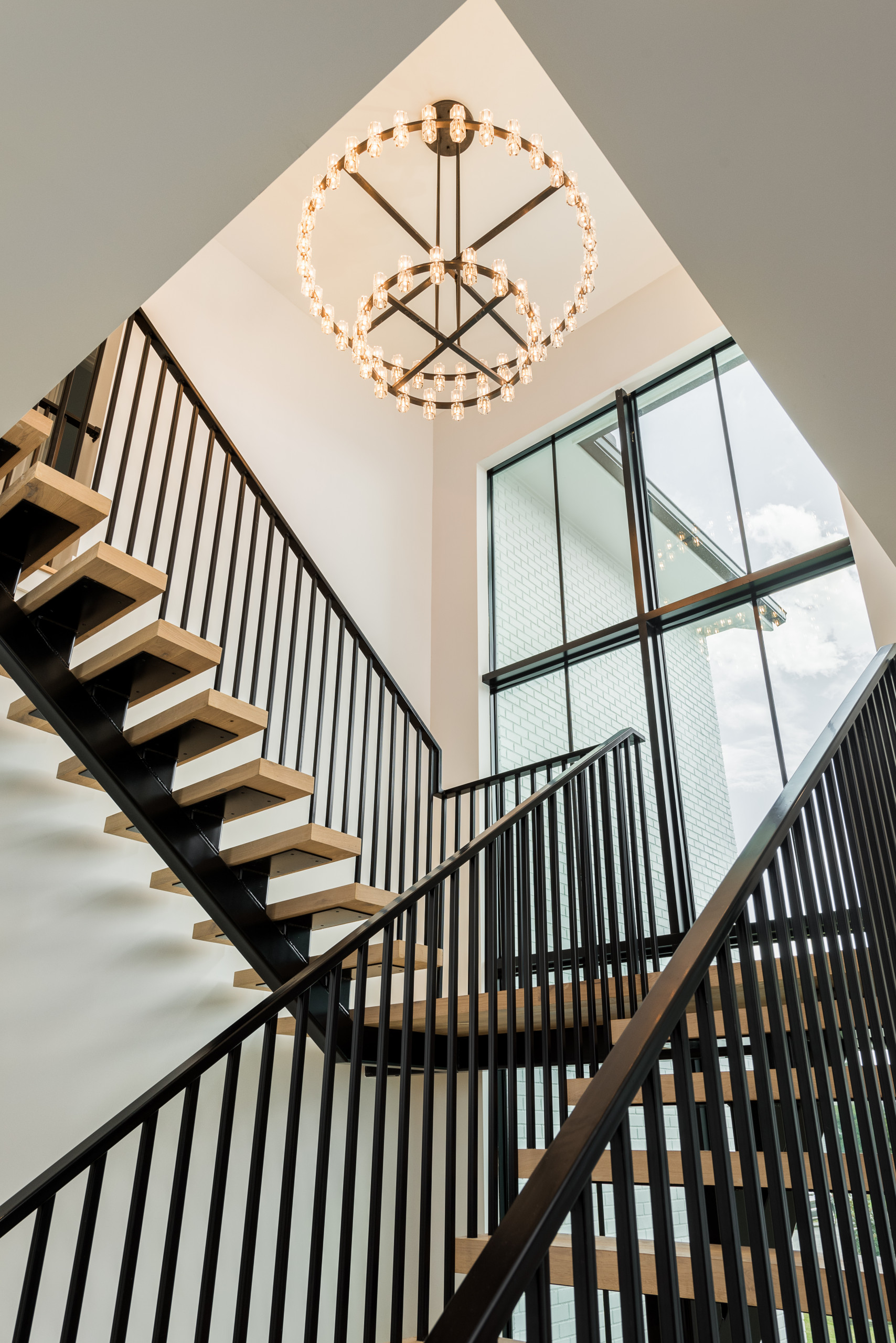 Shoreview Modern Transitional Home Tour featuring grand entryroom