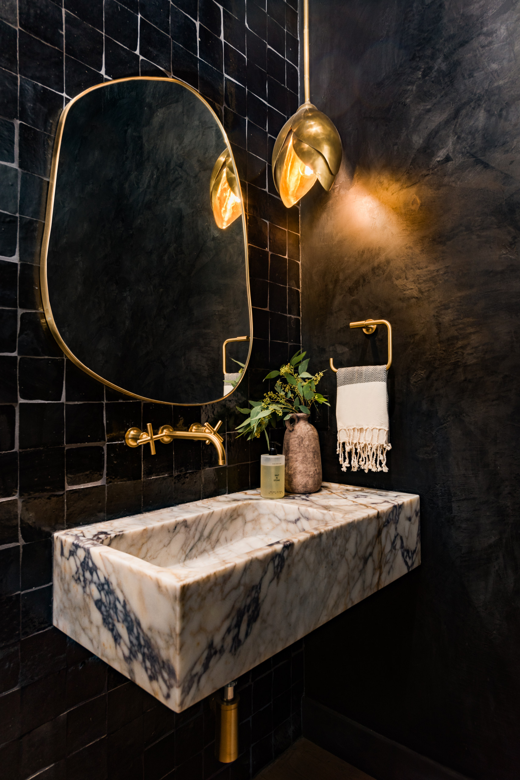 Shoreview Modern Transitional Home Tour featuring bathroom