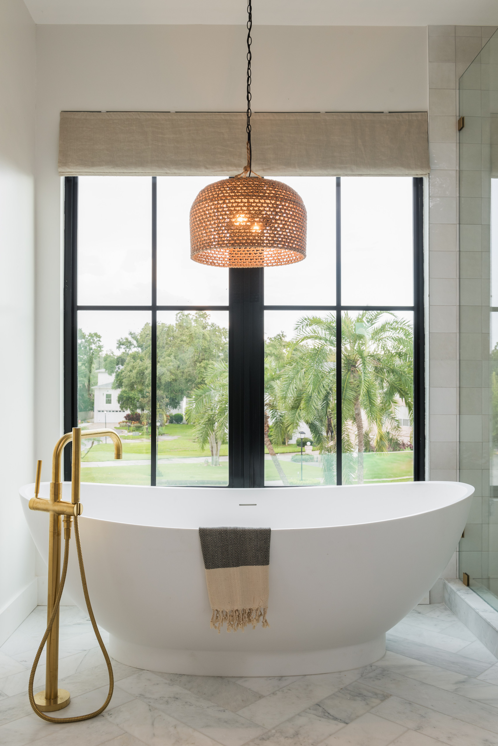 Shoreview Modern Transitional Home Tour featuring bathroom