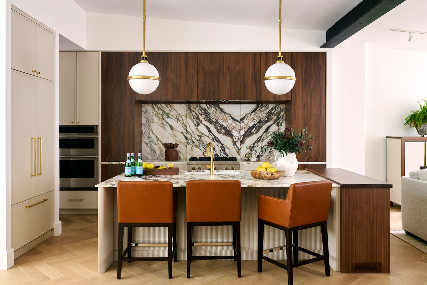 Philadelphia Remodel: Modern Traditional Home Tour showcasing the kitchen