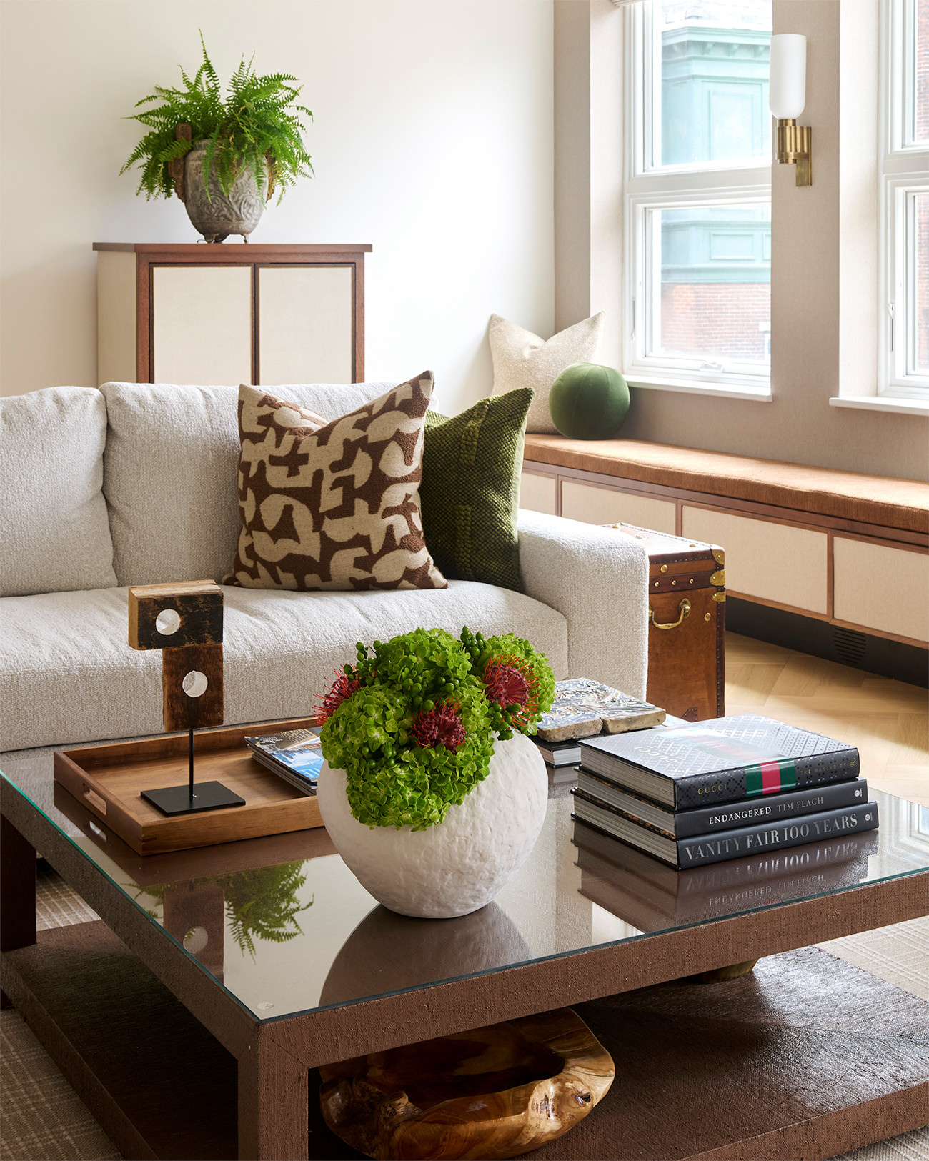 Philadelphia Remodel: Modern Traditional Home Tour showcasing the living room