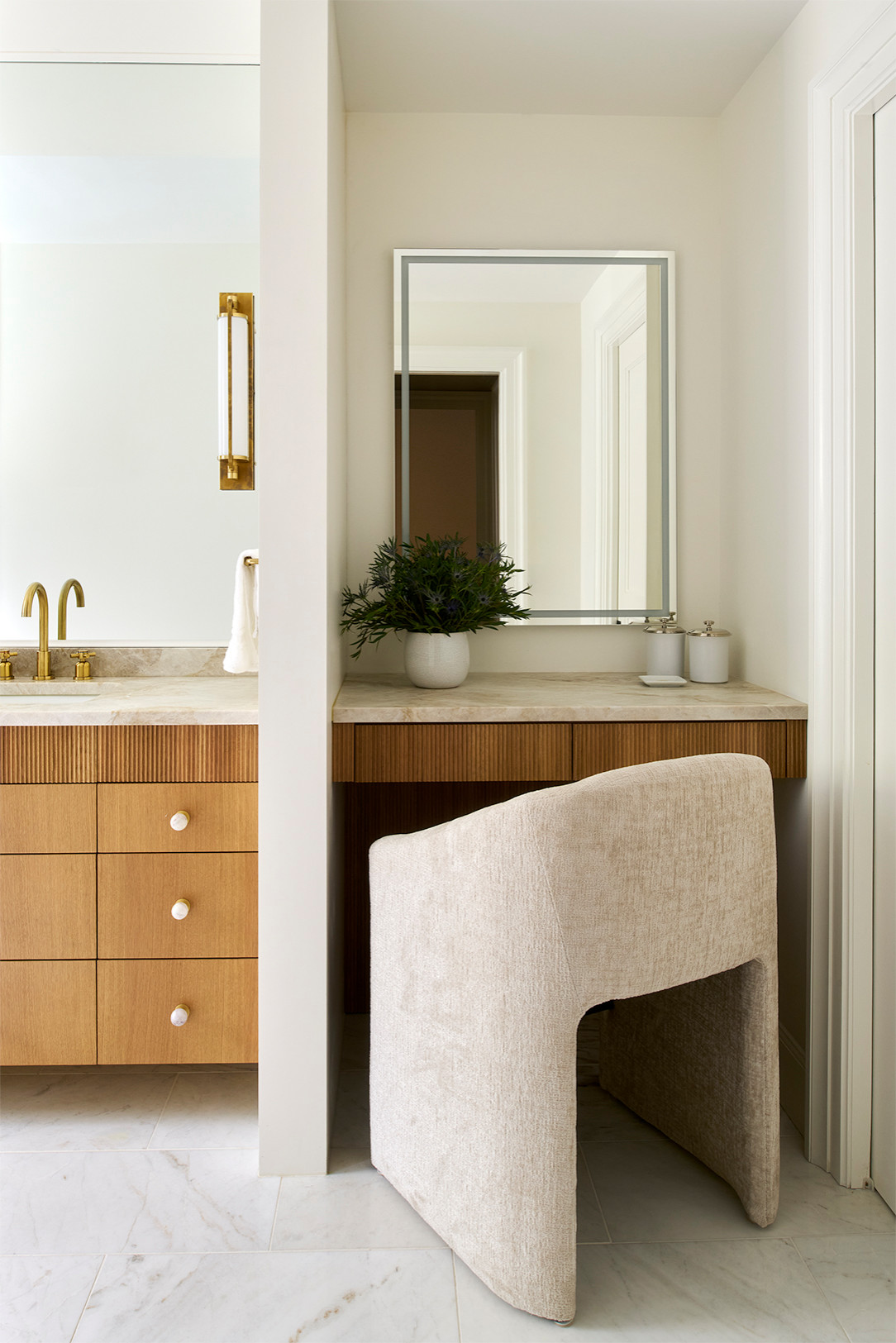 Philadelphia Remodel: Modern Traditional Home Tour showcasing the vanity