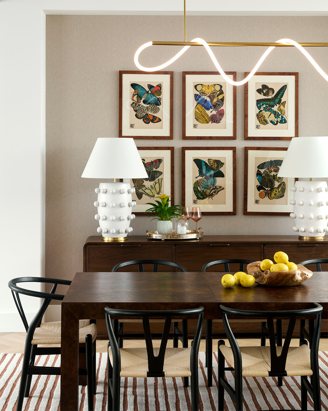 Philadelphia Remodel: Modern Traditional Home Tour showcasing the dining room