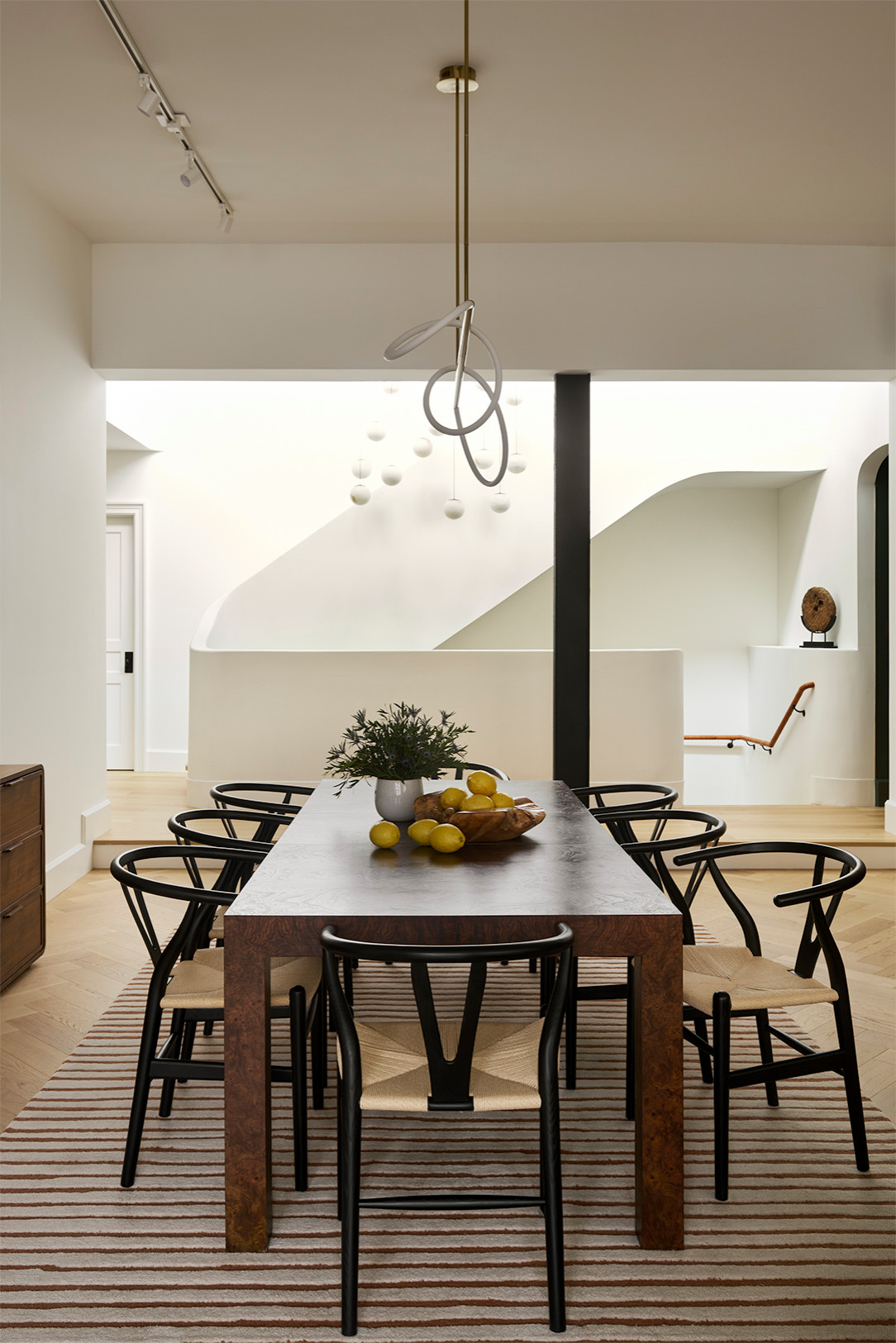 Philadelphia Remodel: Modern Traditional Home Tour showcasing the dining room
