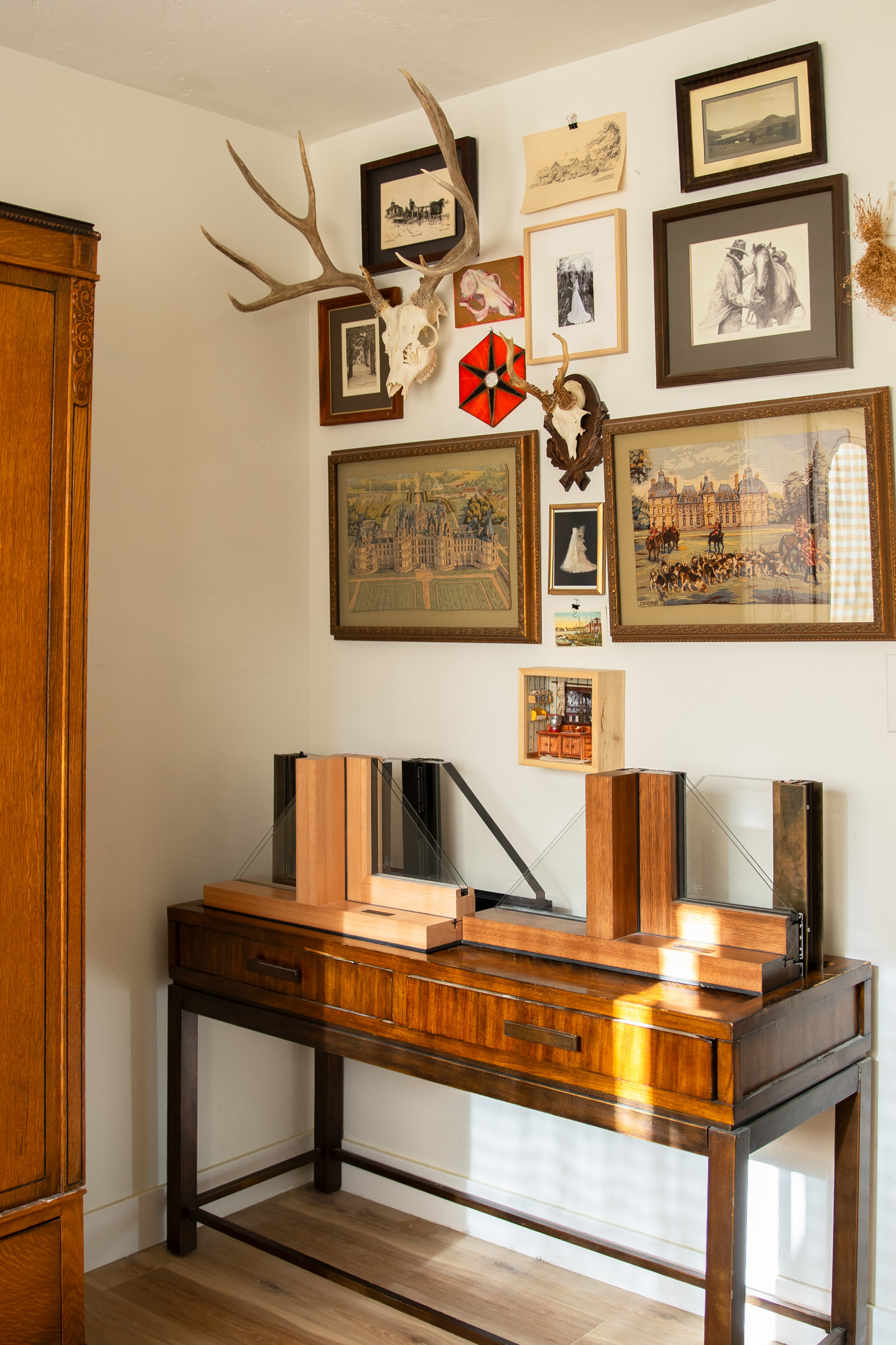 modern organic interiors showcased in home tour featuring a entryway snapshot
