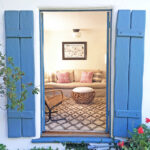 Home tour featuring a california with modern cottage interiors showcasing a seating room.