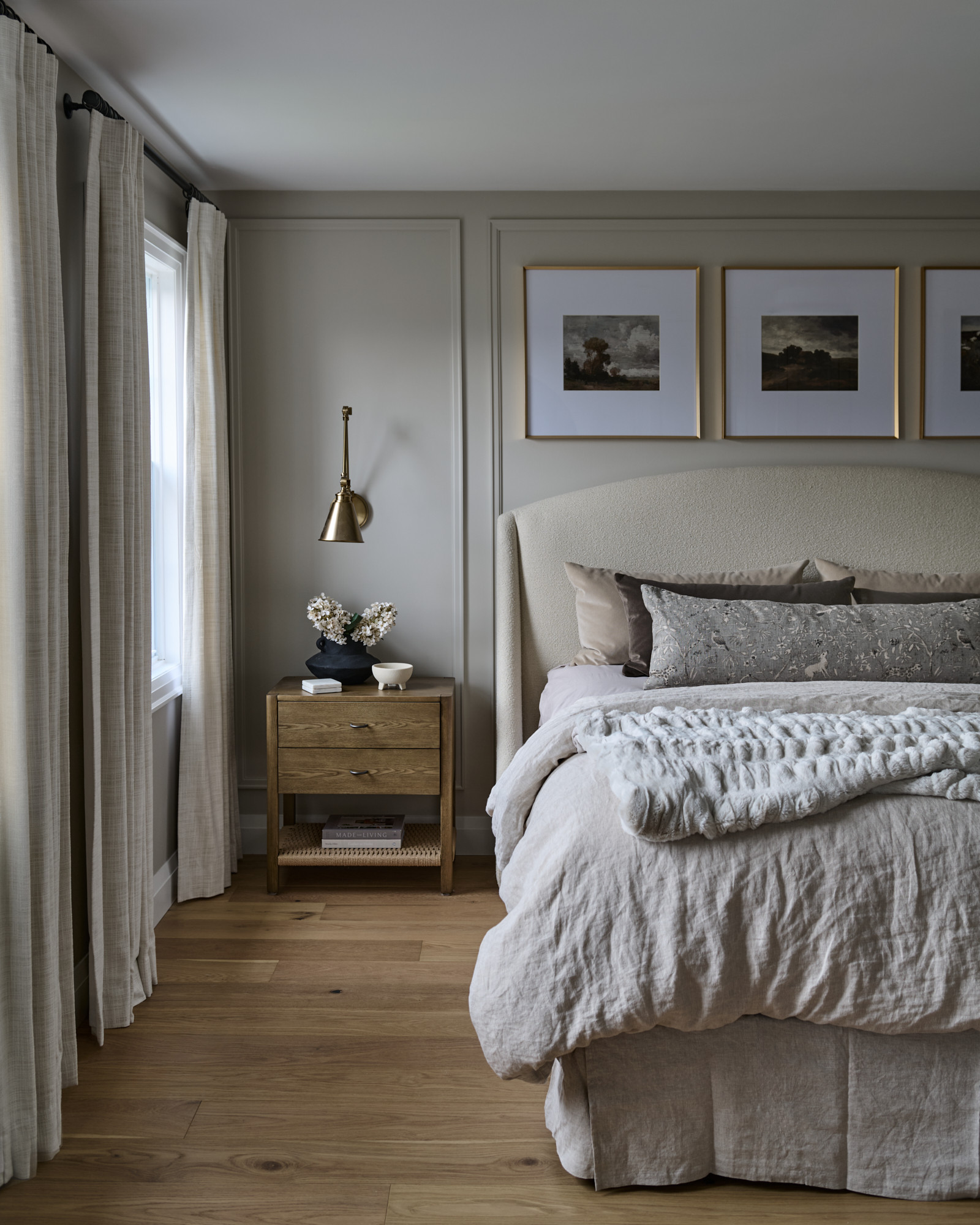 Bedroom from the home tour “Project Roanoke: A Warm and Welcoming Modern Transitional Home Tour in Toronto”