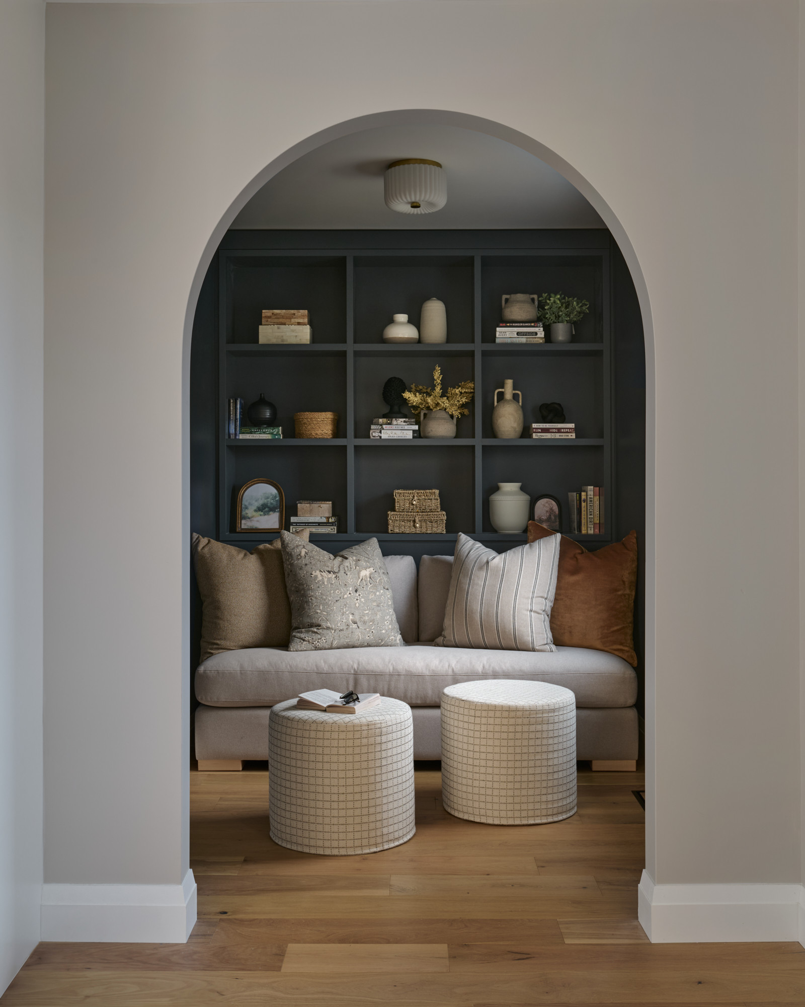 Small private seating room from the home tour “Project Roanoke: A Warm and Welcoming Modern Transitional Home Tour in Toronto”