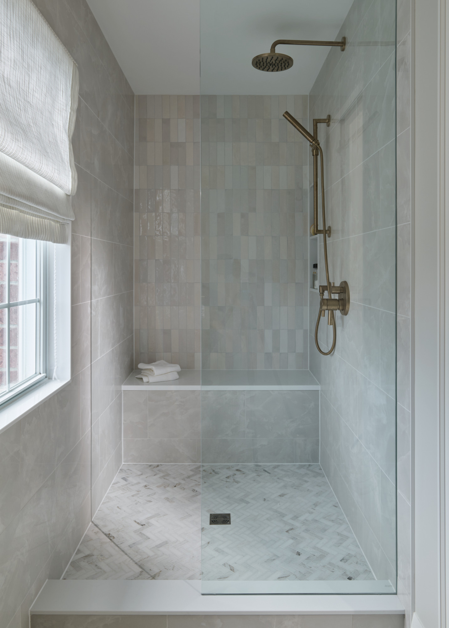 Bathroom from the home tour “Project Roanoke: A Warm and Welcoming Modern Transitional Home Tour in Toronto”