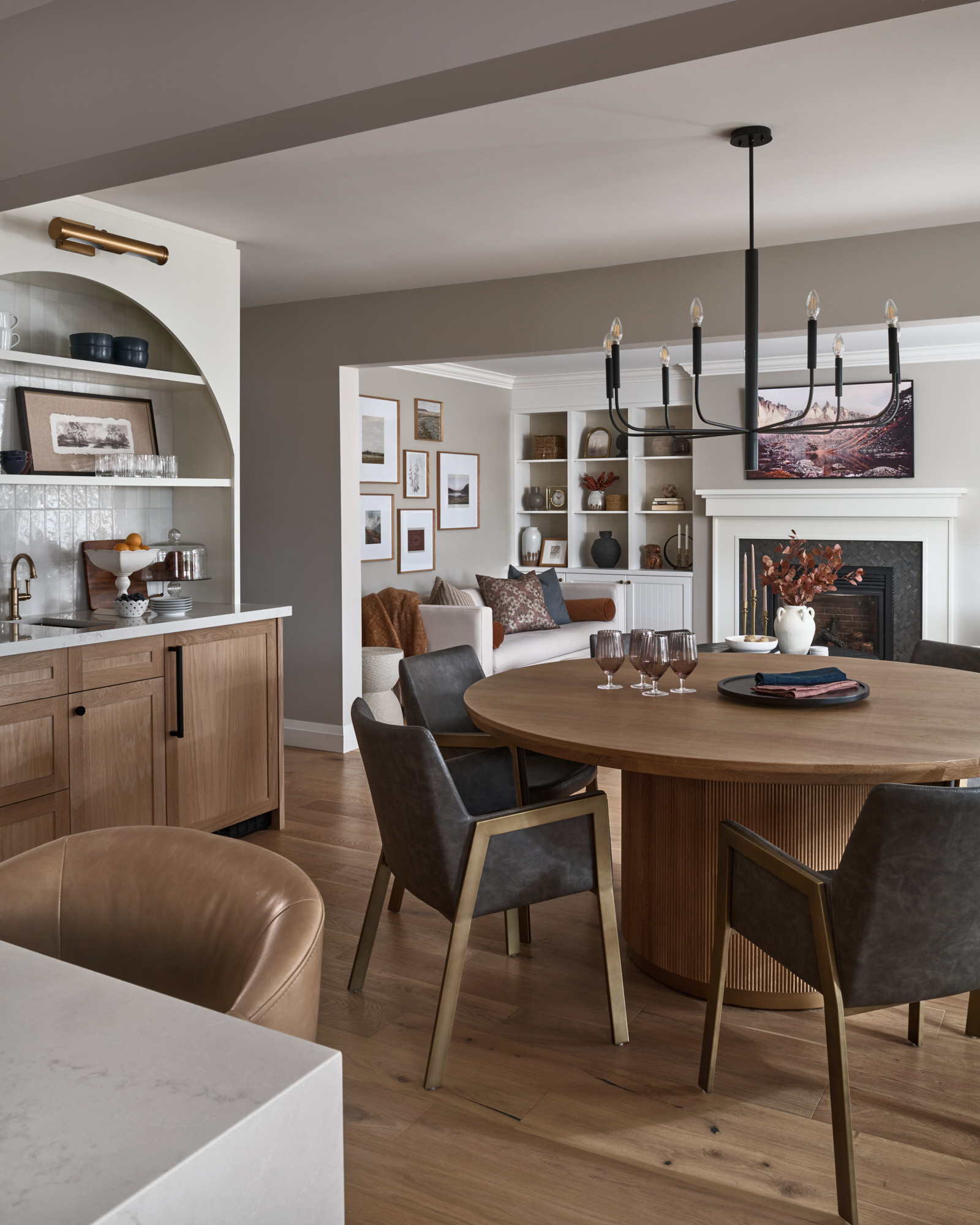 Kitchen from the home tour “Project Roanoke: A Warm and Welcoming Modern Transitional Home Tour in Toronto”
