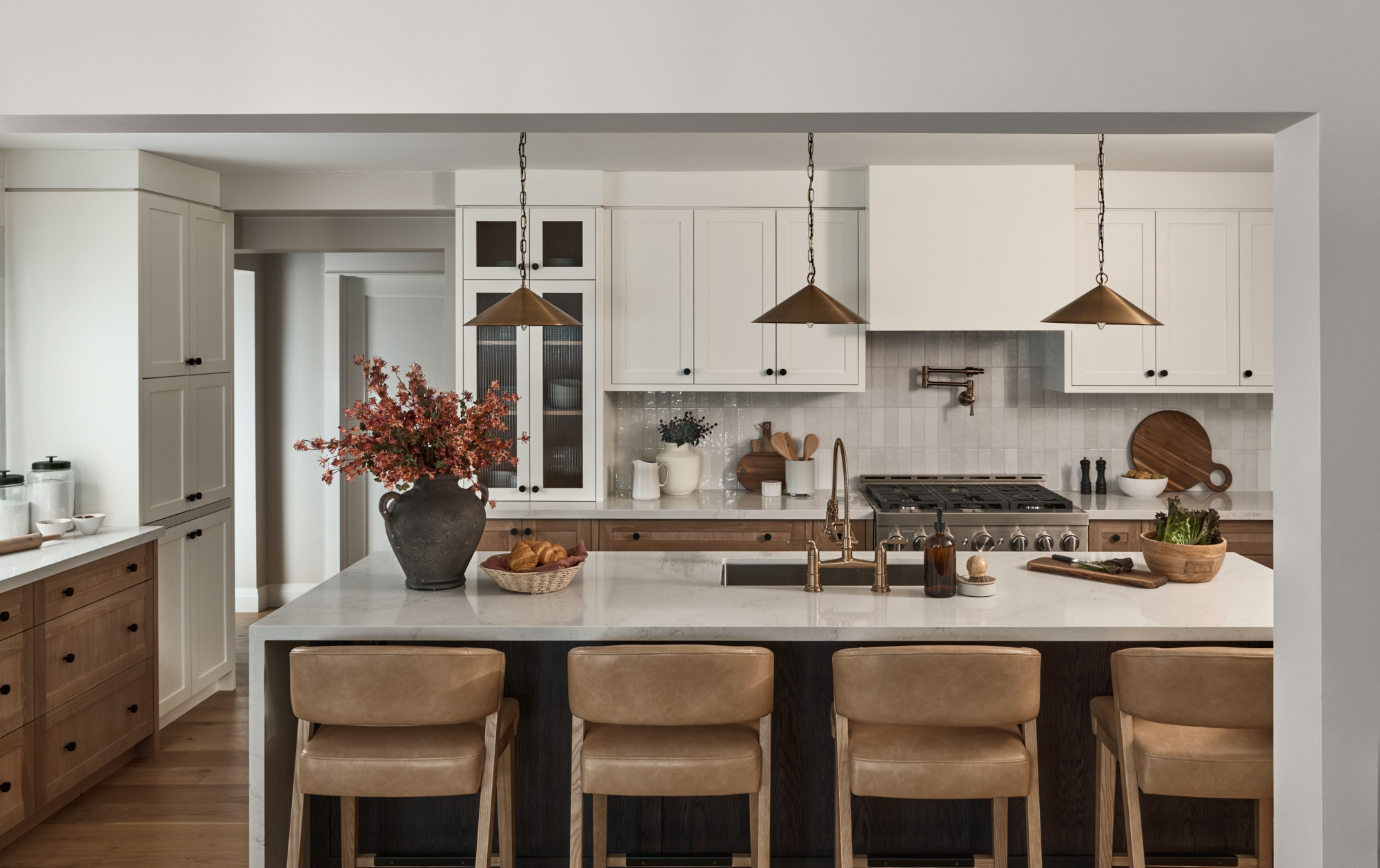 Kitchen from the home tour “Project Roanoke: A Warm and Welcoming Modern Transitional Home Tour in Toronto”