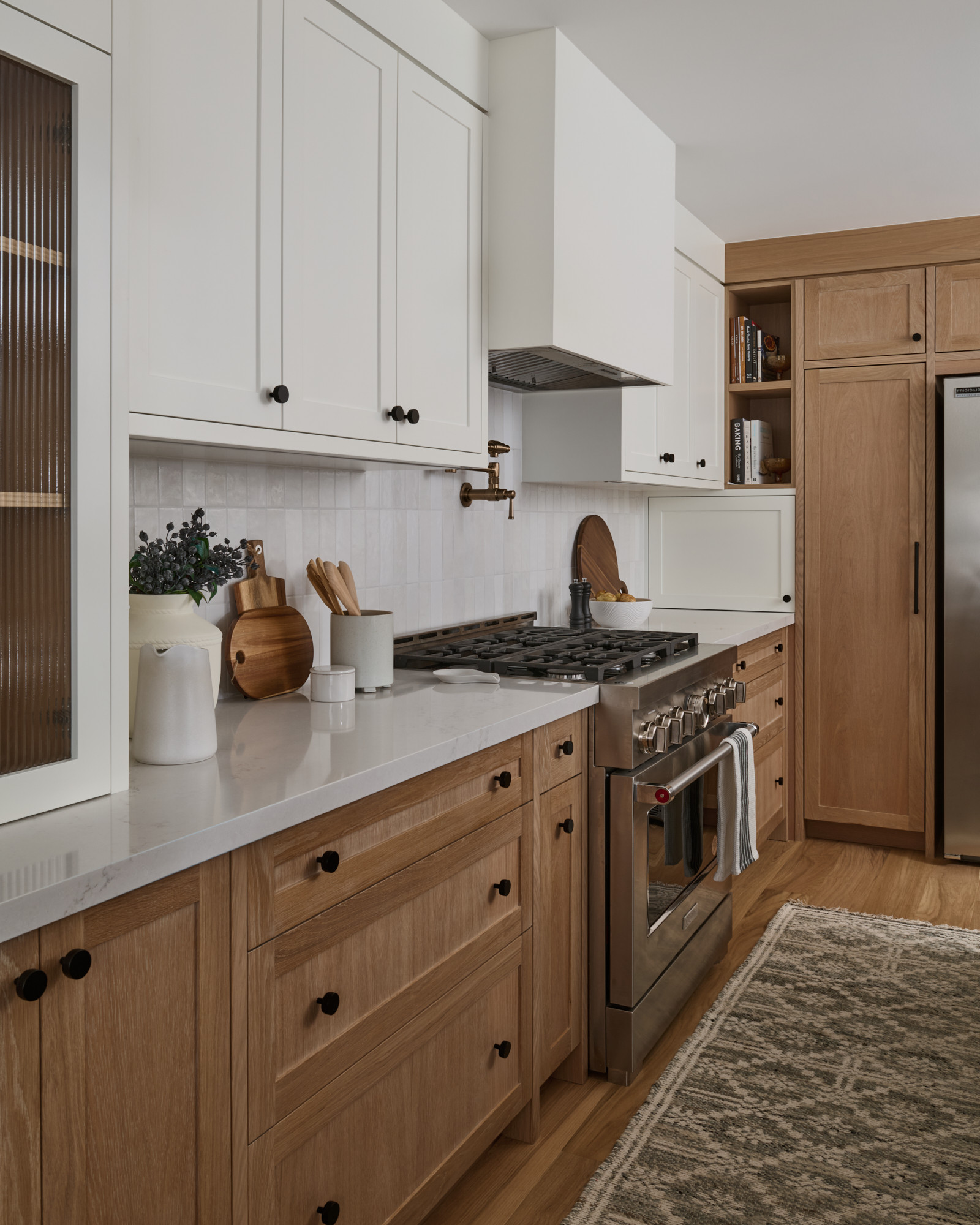 Kitchen from the home tour “Project Roanoke: A Warm and Welcoming Modern Transitional Home Tour in Toronto”