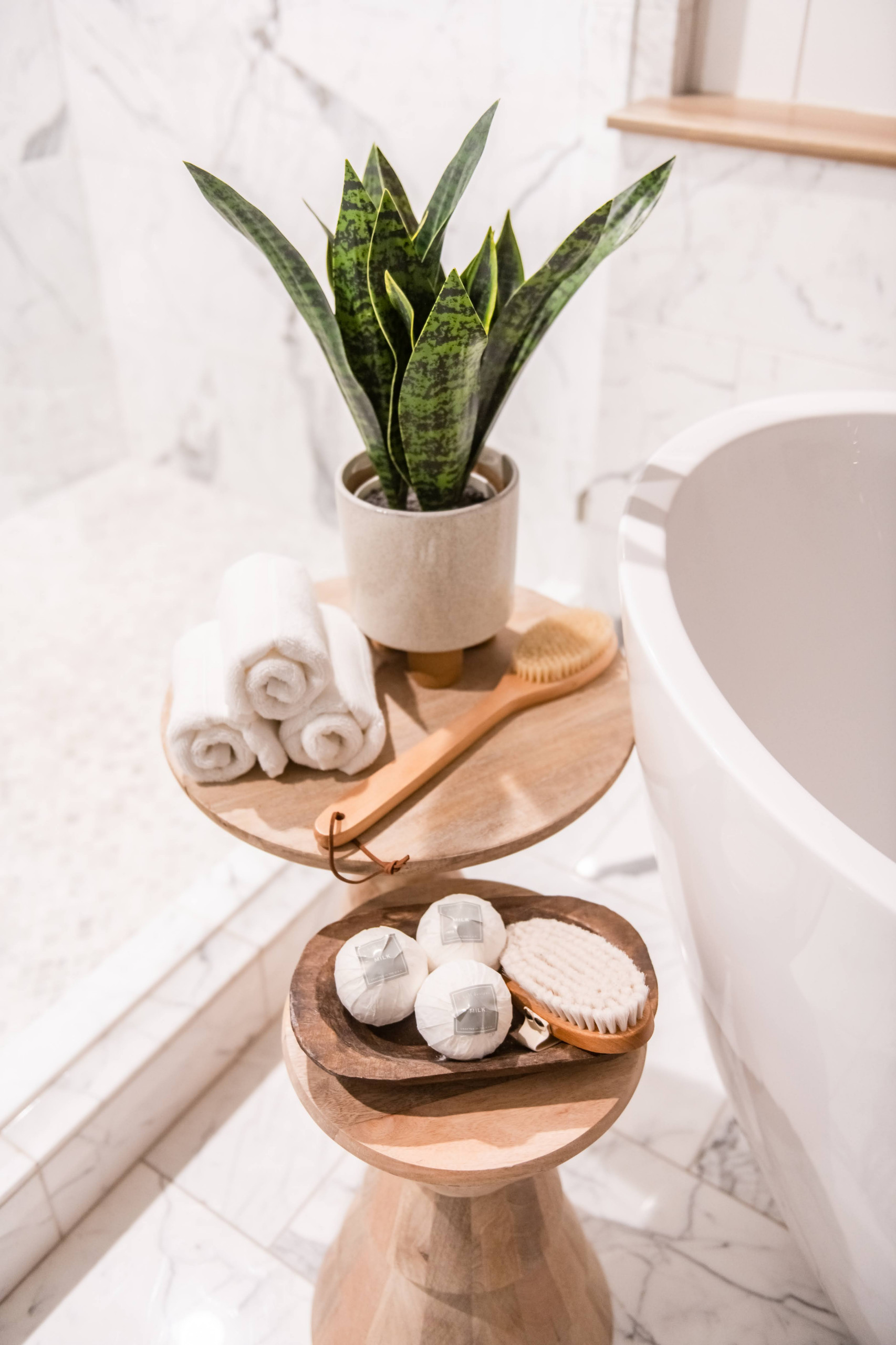 Home tour featuring draper refresh house bathroom in transitional home design