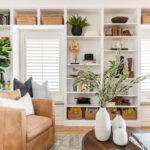 Home tour featuring draper refresh house living room in transitional home design