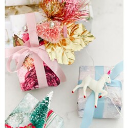 Vintage Style Christmas Vintage Christmas Wrapping Paper Made Easy